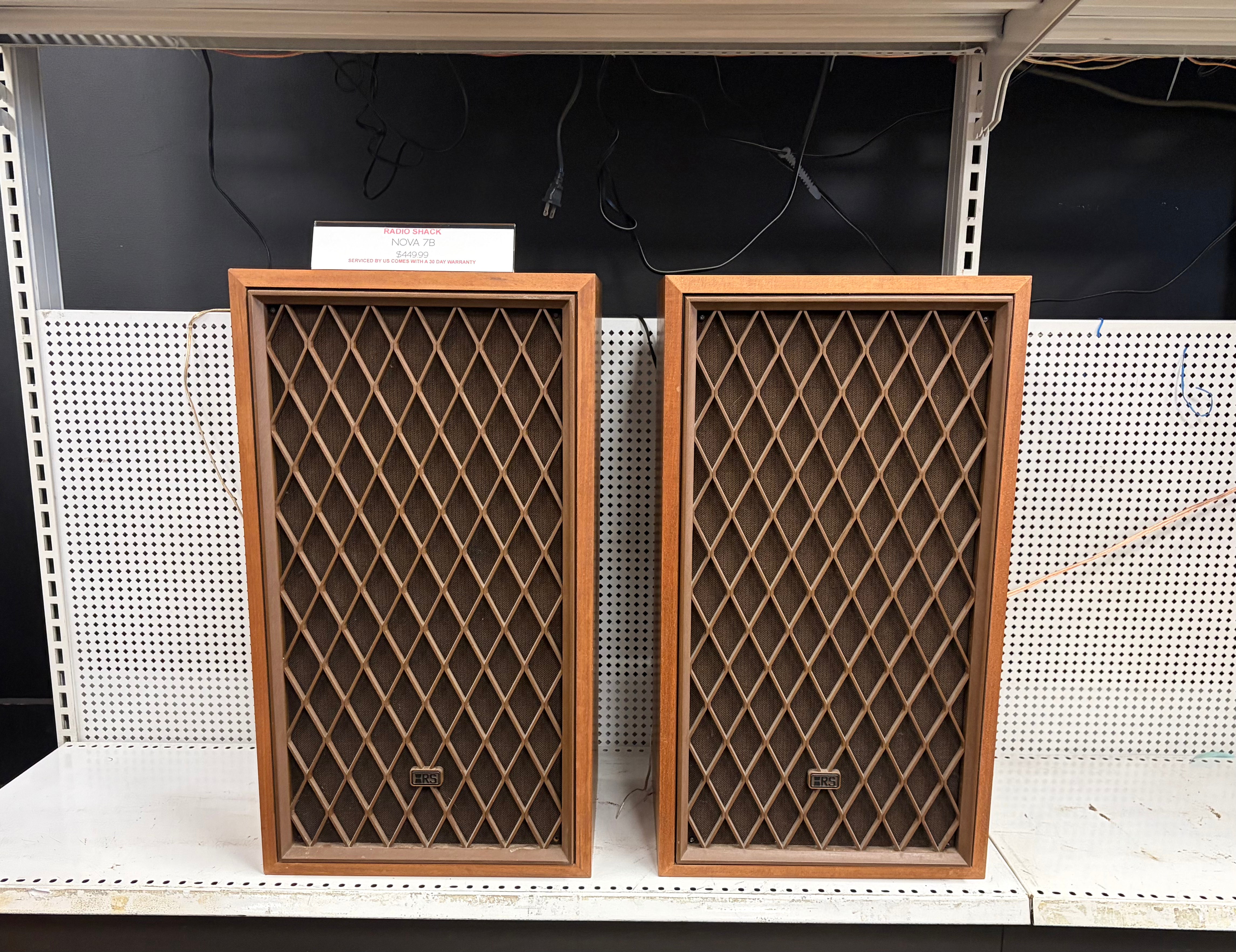 Radio Shack Nova 7B Speakers