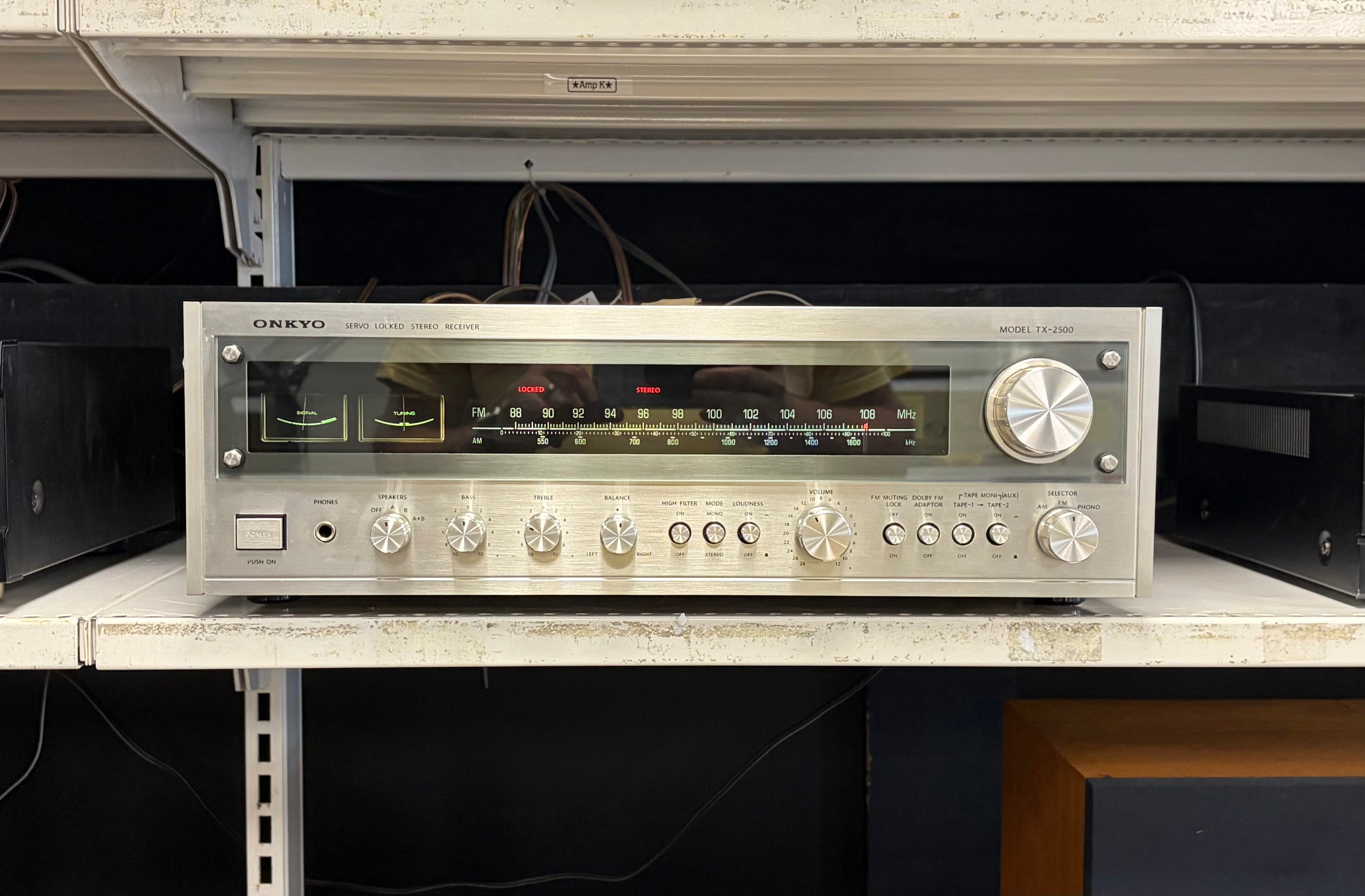 Onkyo Model TX-2500 Servo Locked Stereo Receiver