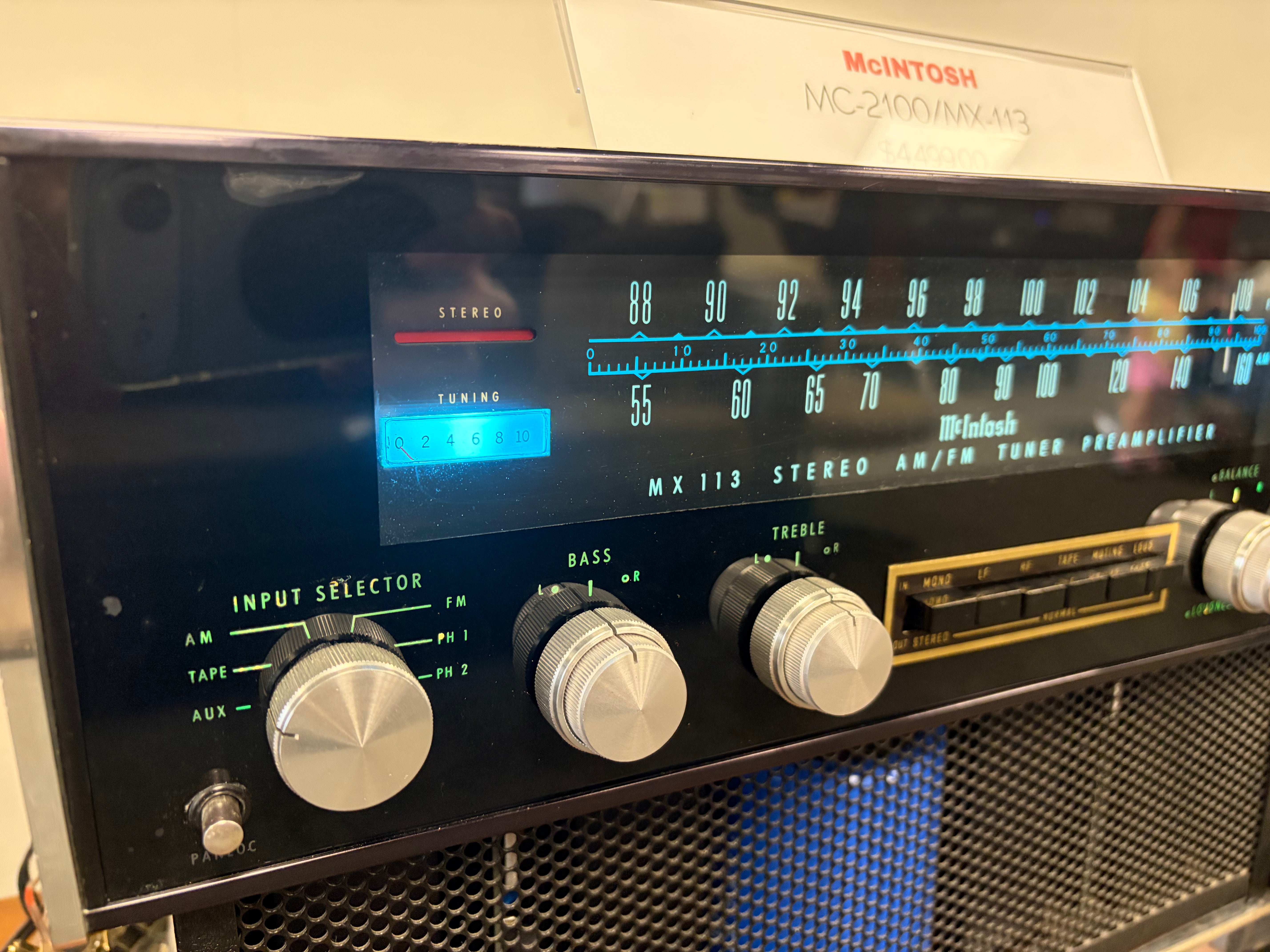 McIntosh MC2100 Amp & MX113 Pre Amp/Tuner