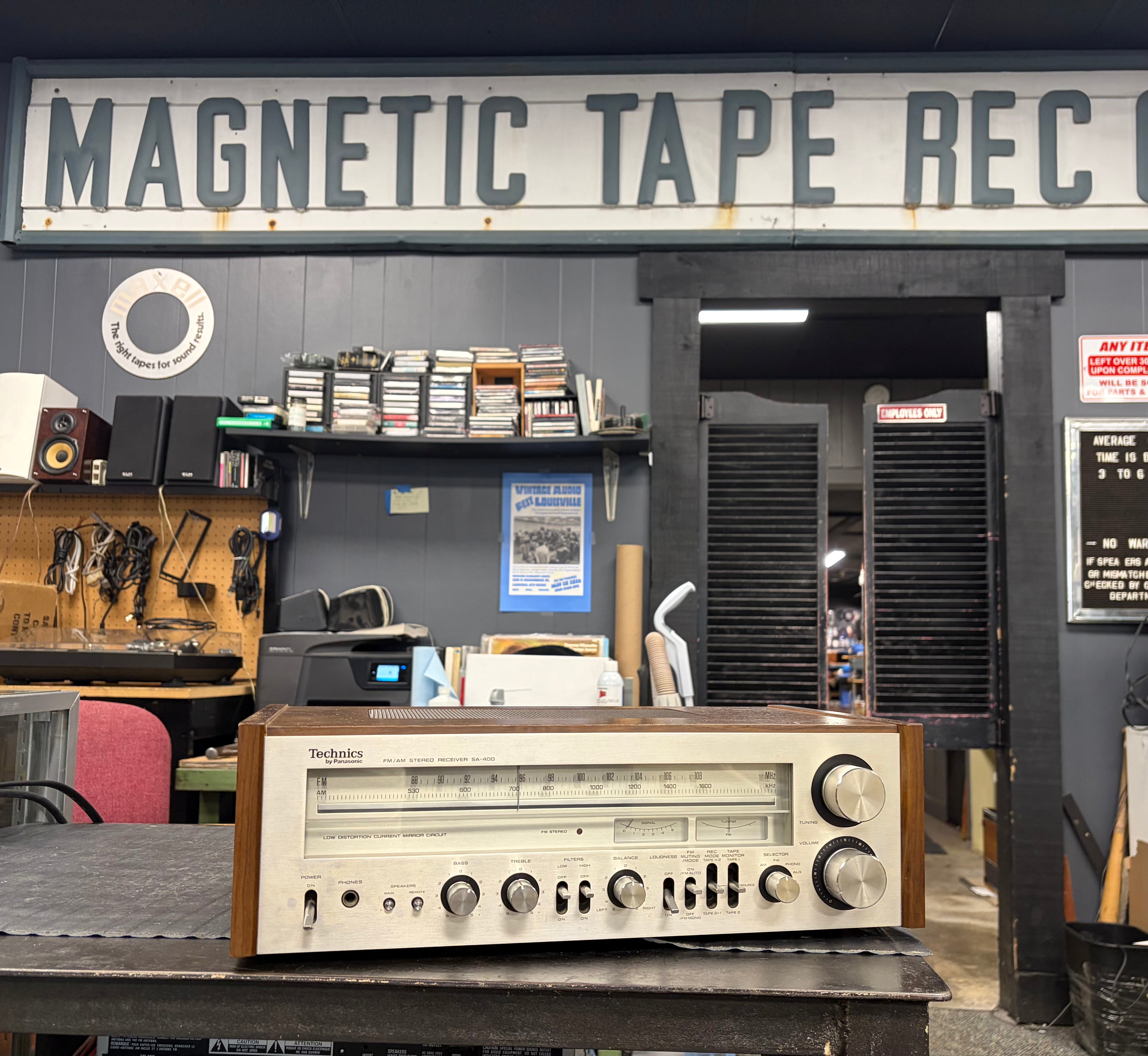 Technics SA-400 AM/FM Stereo Receiver
