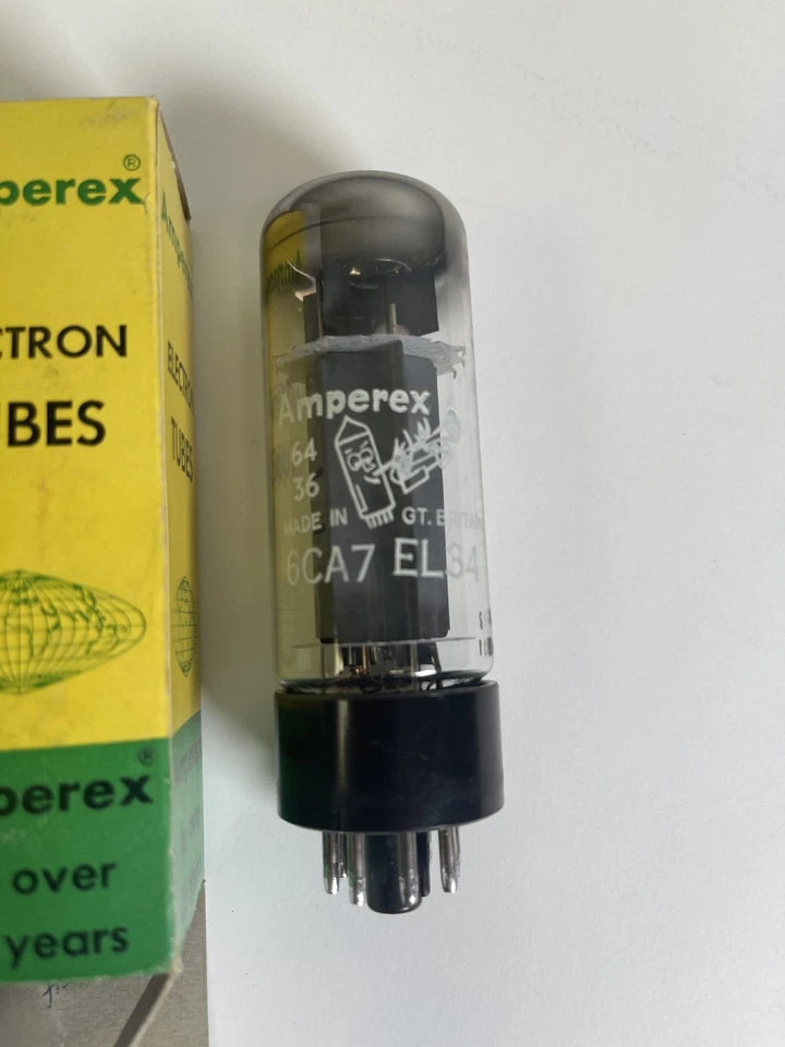 Amperex EL34 / 6CA7 Output Tubes (A Pair, Set Of 2)