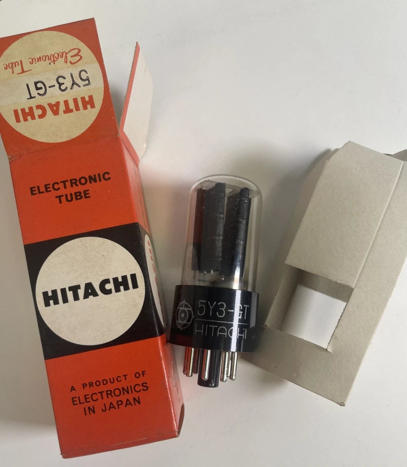 NOS Hitachi 5Y3-GT Rectifier Tube