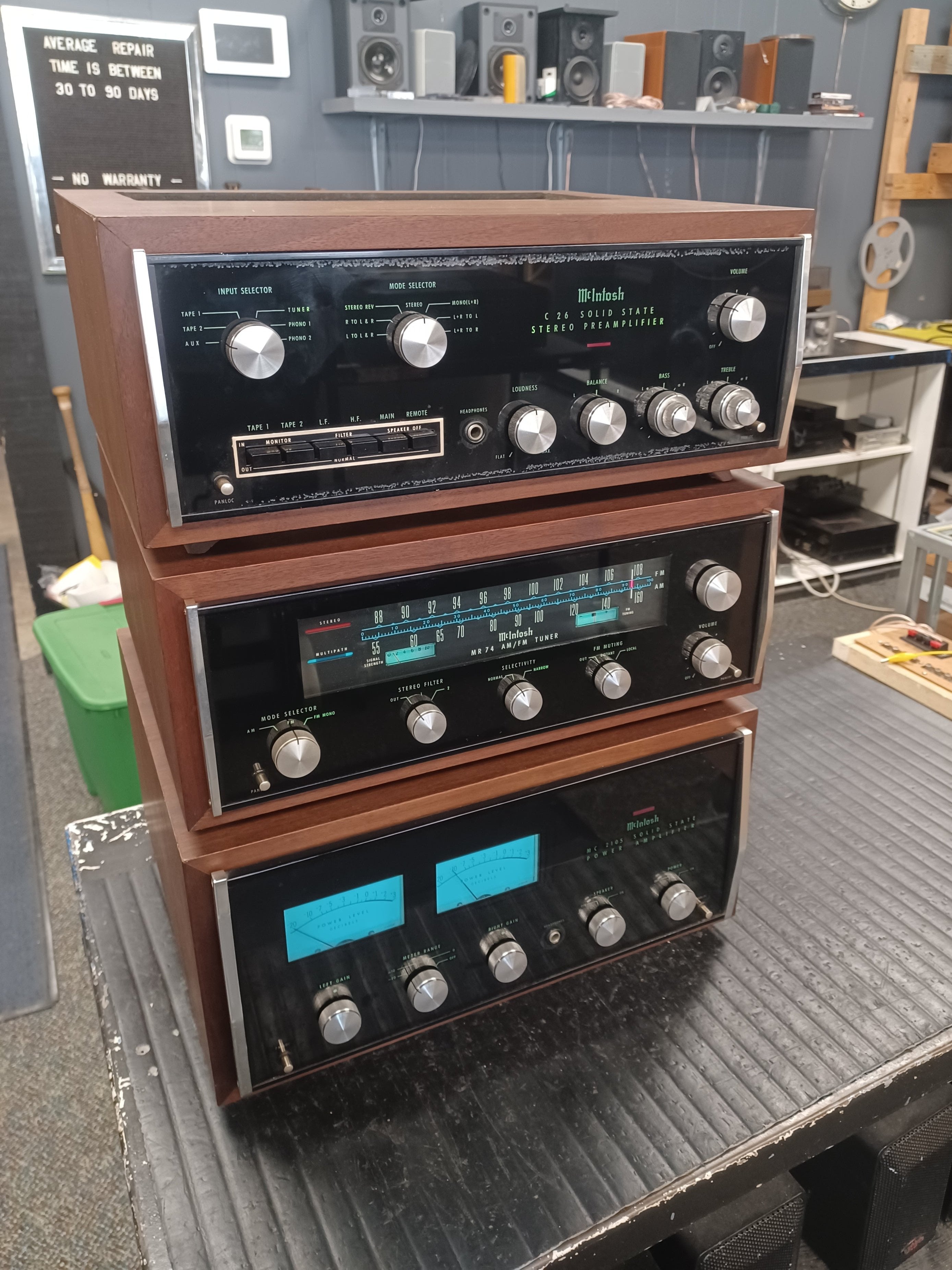 McIntosh Set-MC2105~C26~MR74