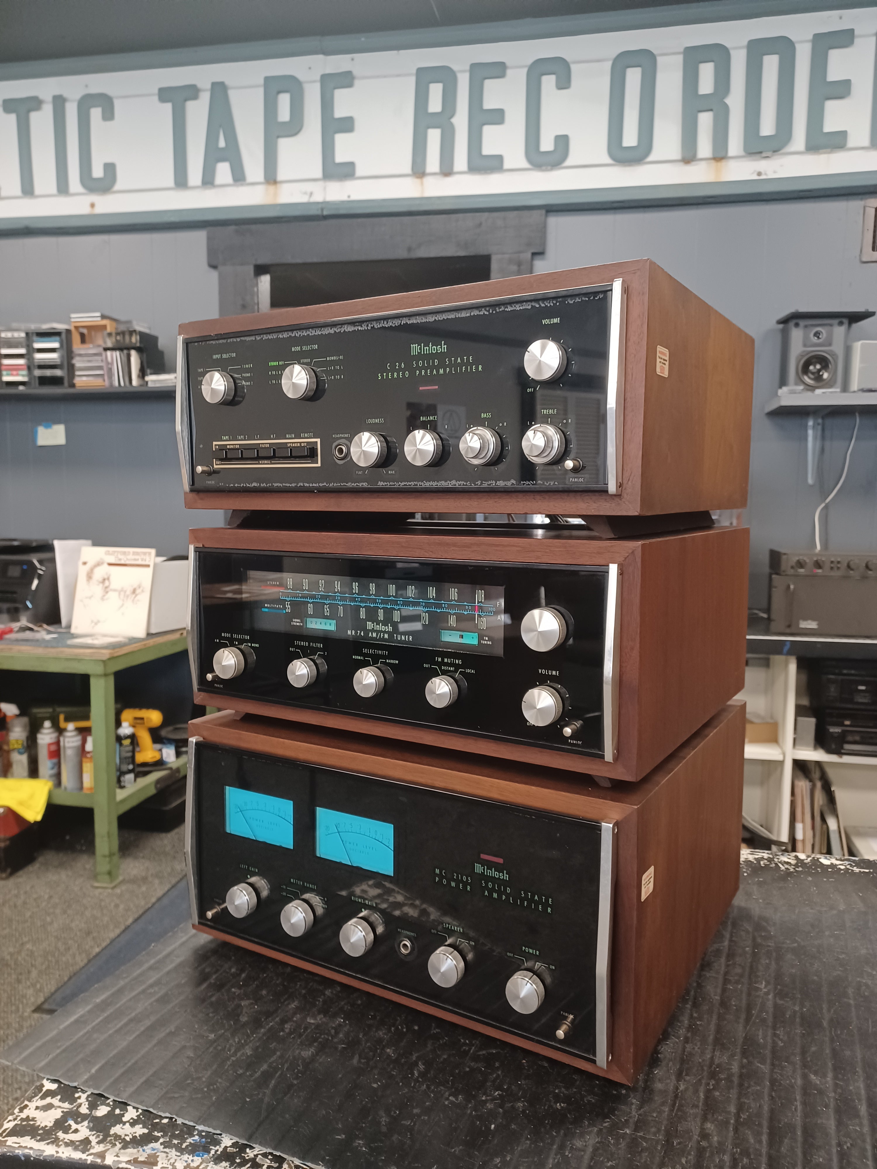 McIntosh Set-MC2105~C26~MR74