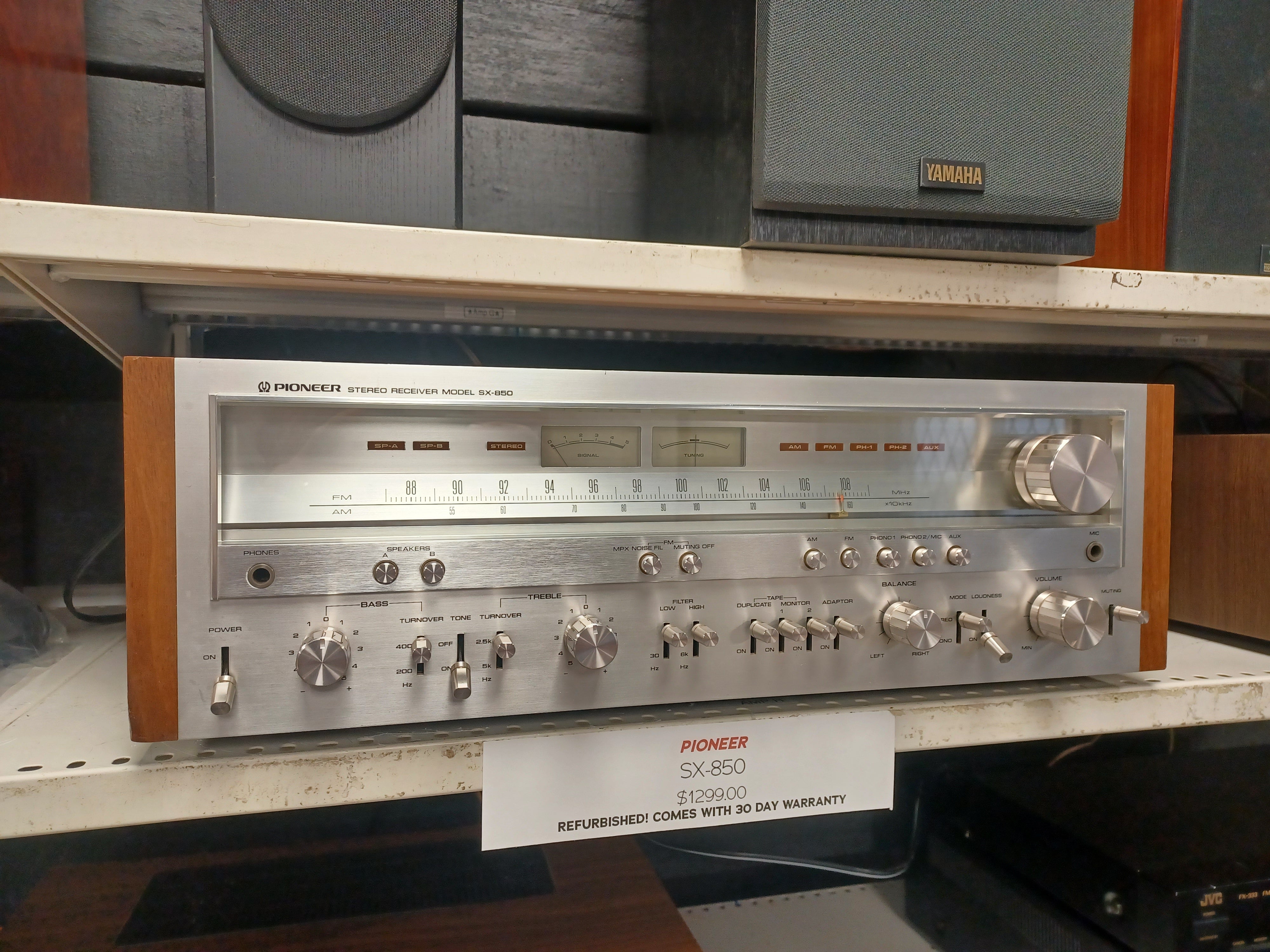 SX 850 Receiver