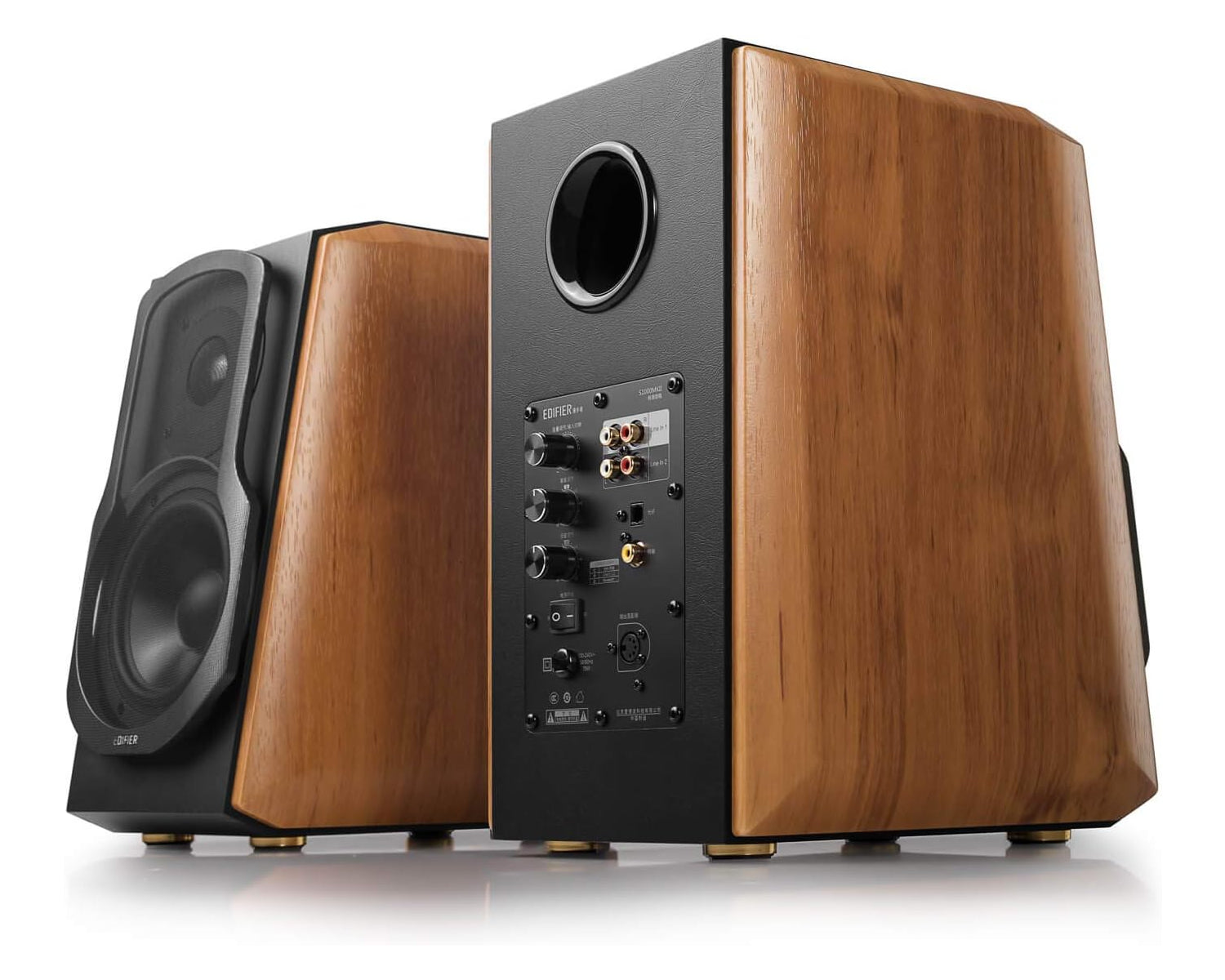 S1000MKII Powered Bookshelf Speakers