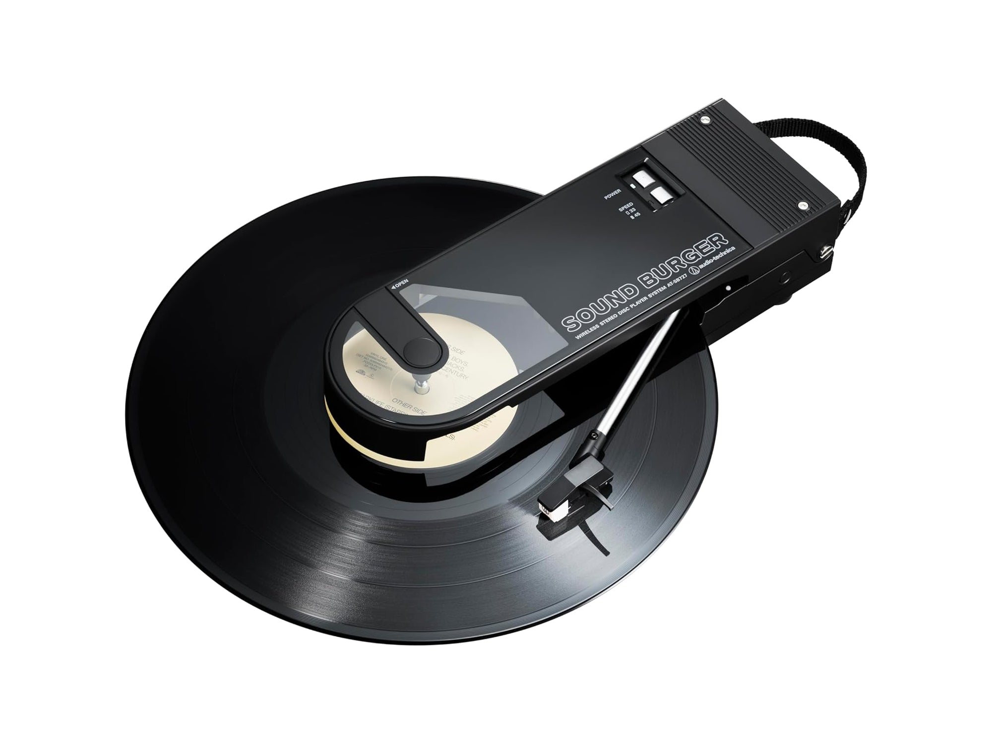 AT-SB727 Sound Burger Portable Turntable w/Bluetooth