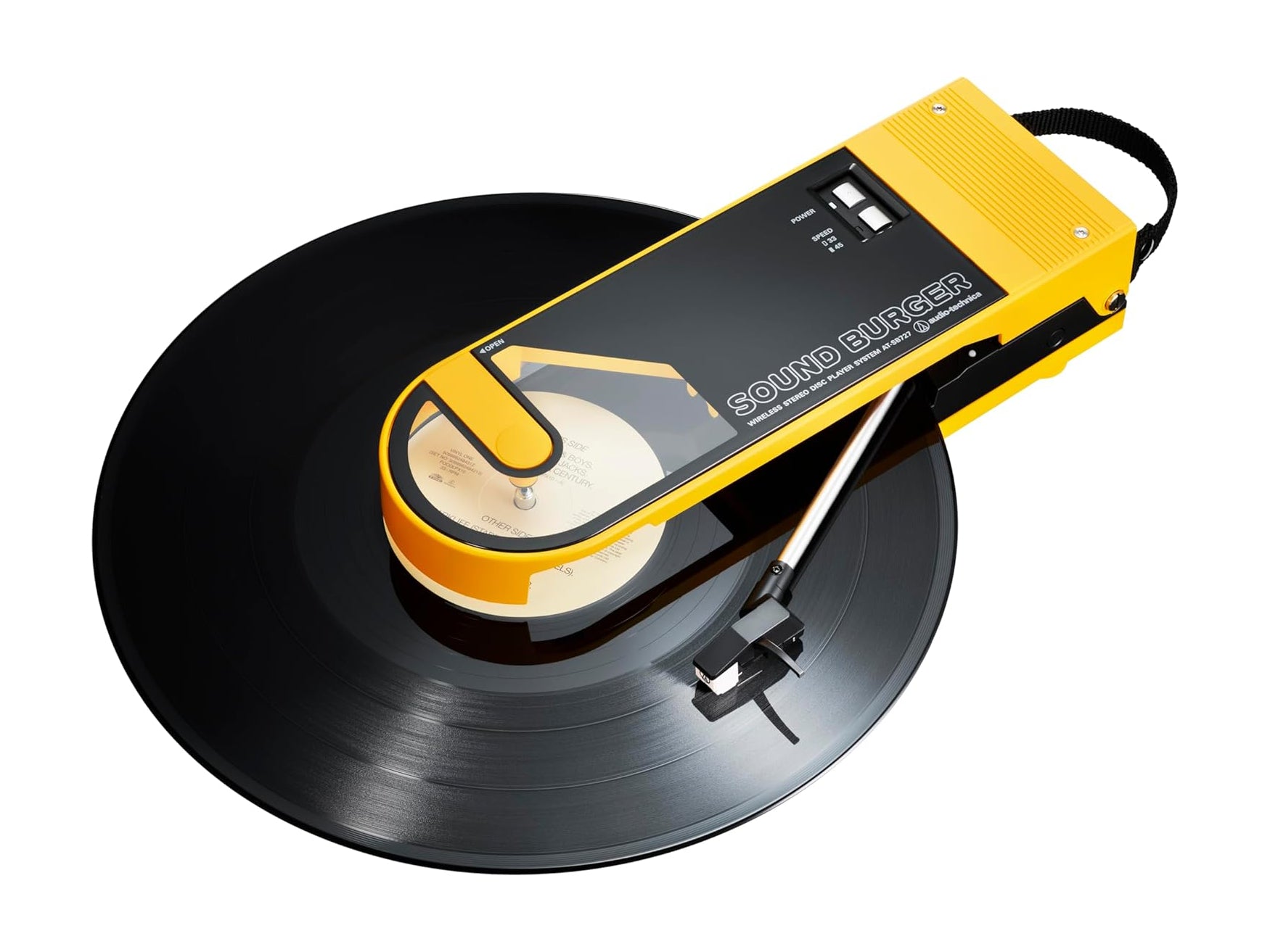 AT-SB727 Sound Burger Portable Turntable w/Bluetooth