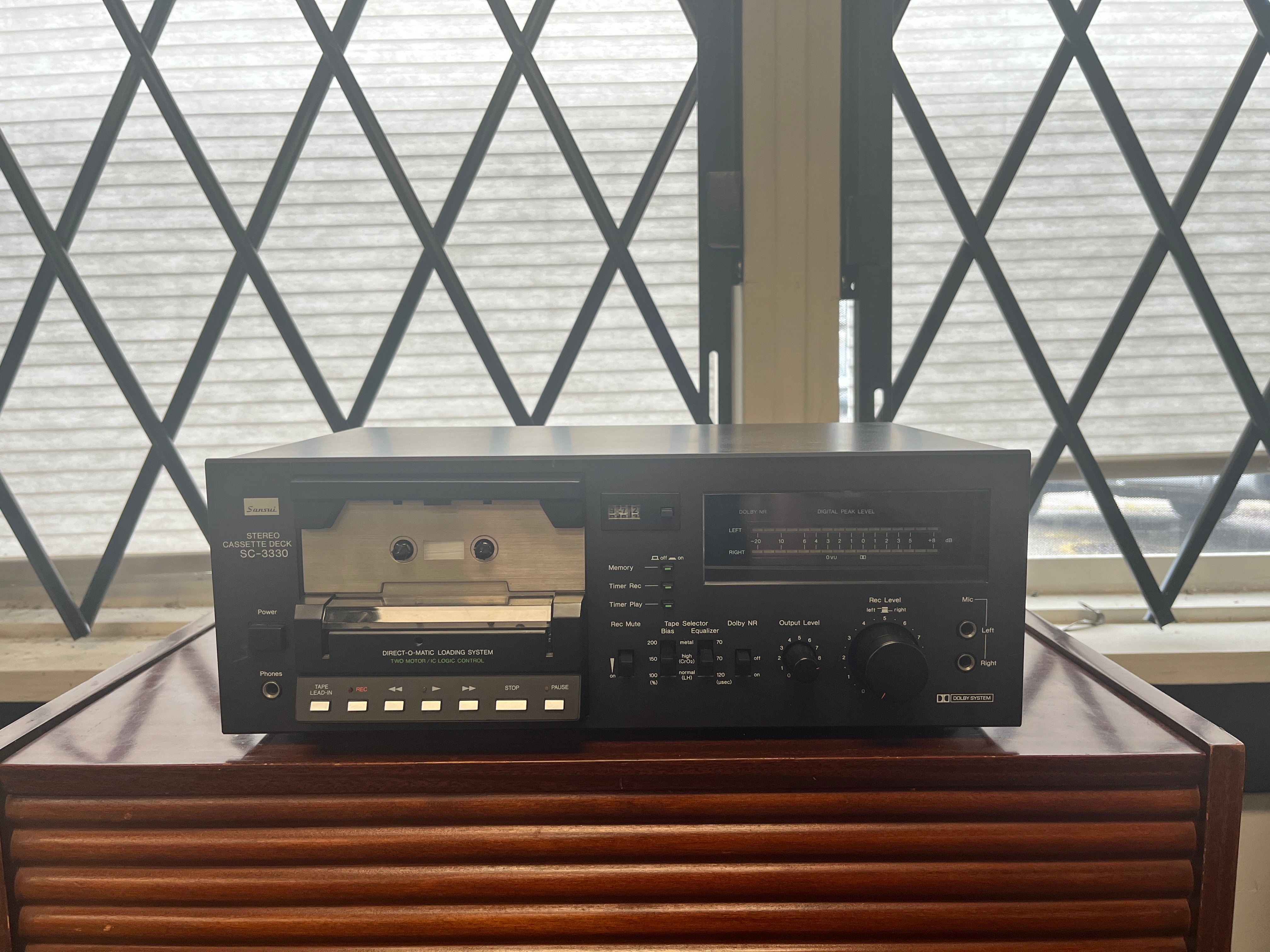 SC-3330 Cassette Deck