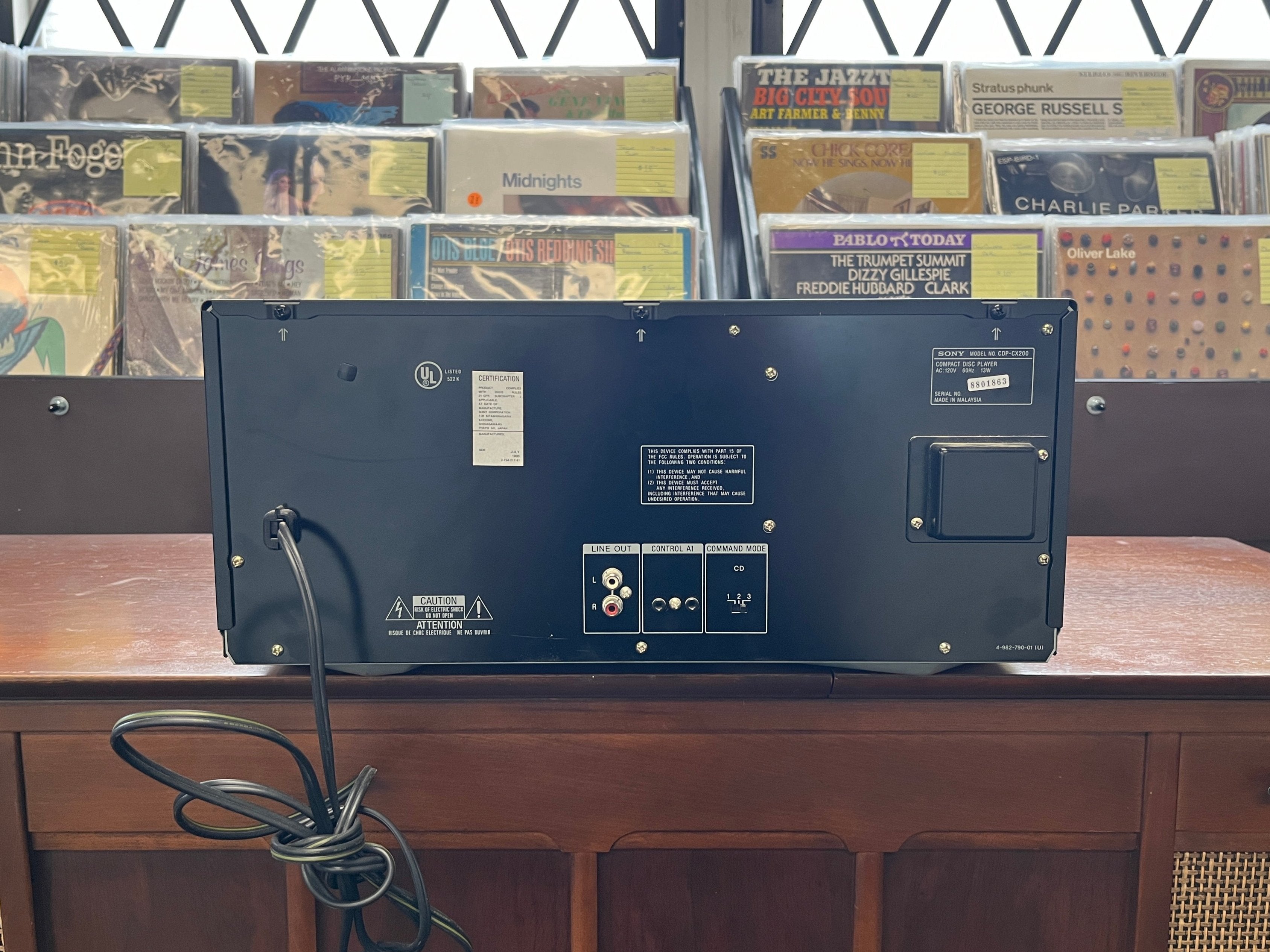 Sony CDP-CX200 CD store player