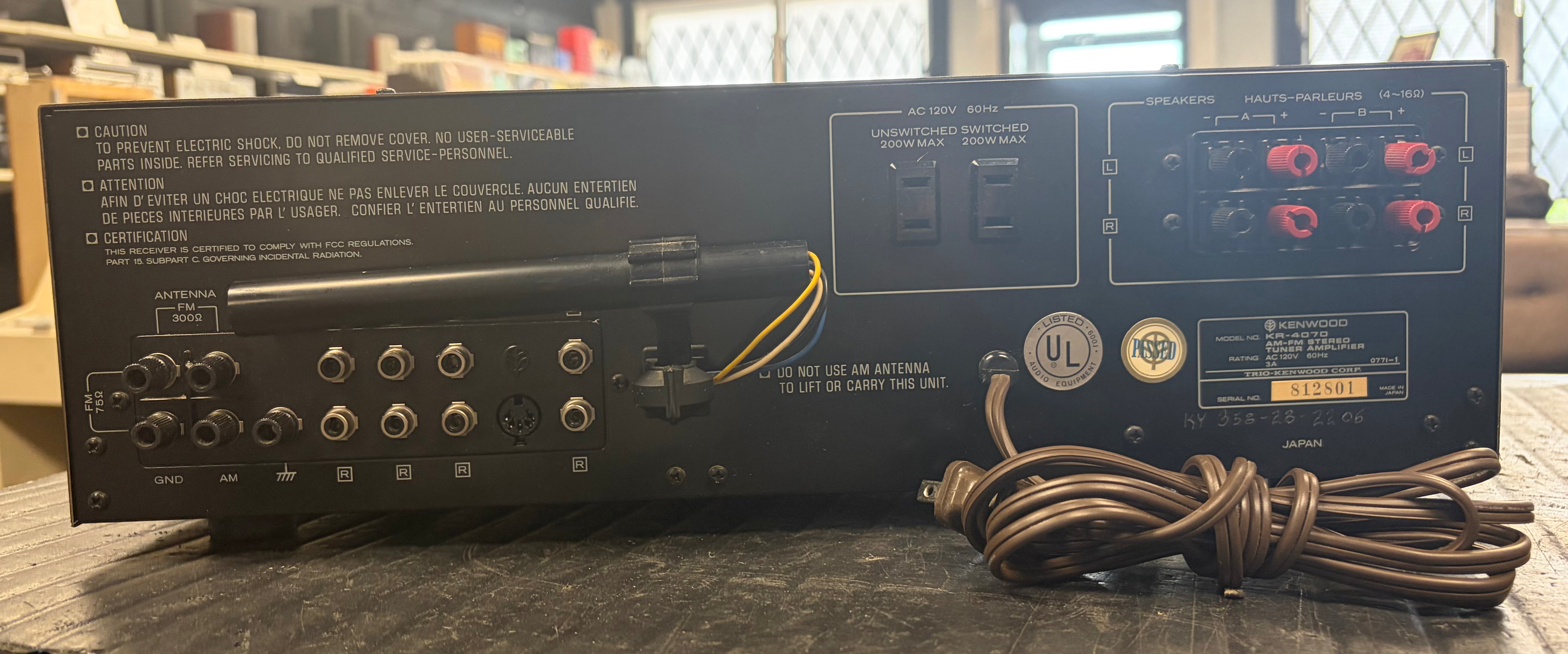 Kenwood KR-4070