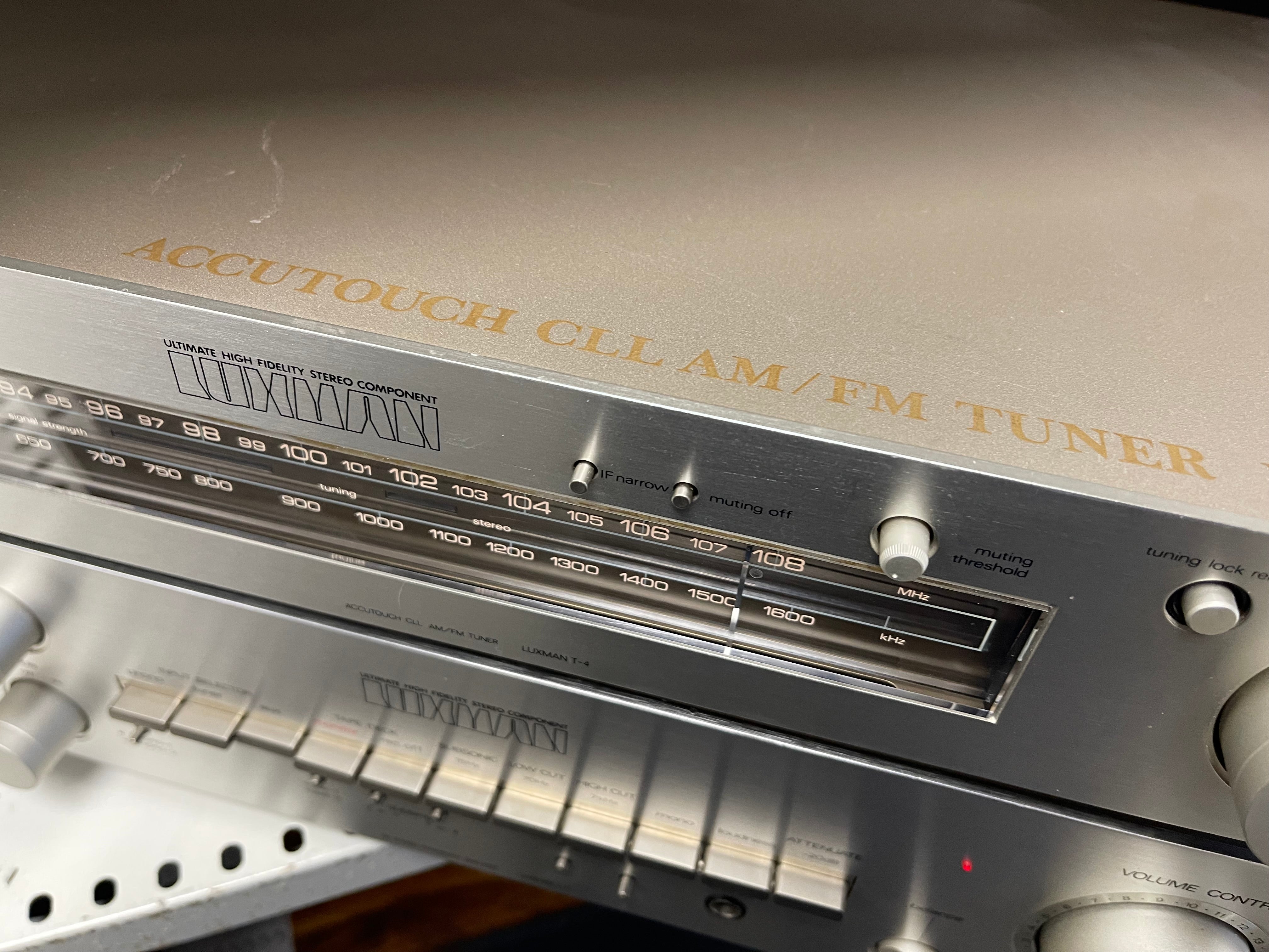 Luxman L-5 Integrated Amp/T-4 Tuner