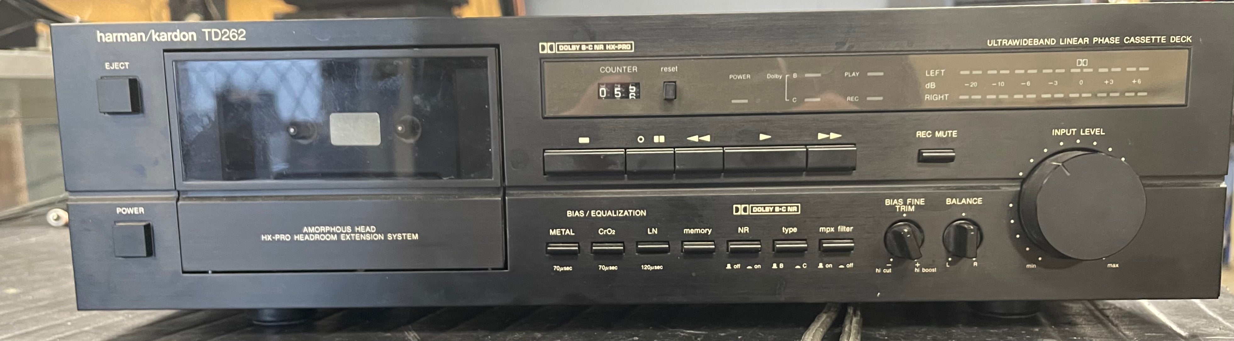 Harman/Kardon TD262 Cassette Deck