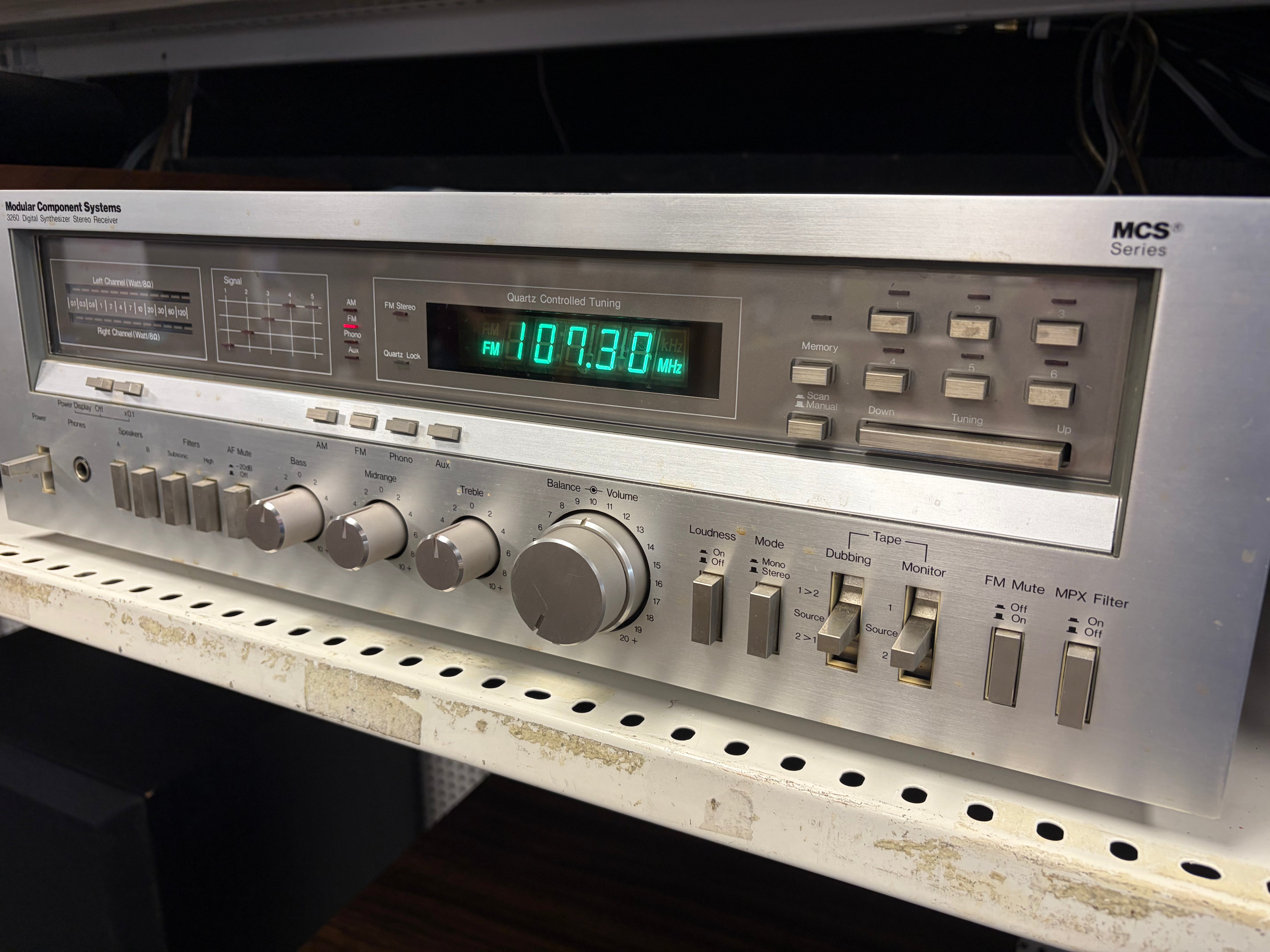 MCS Modular Component Systems 3260 Receiver