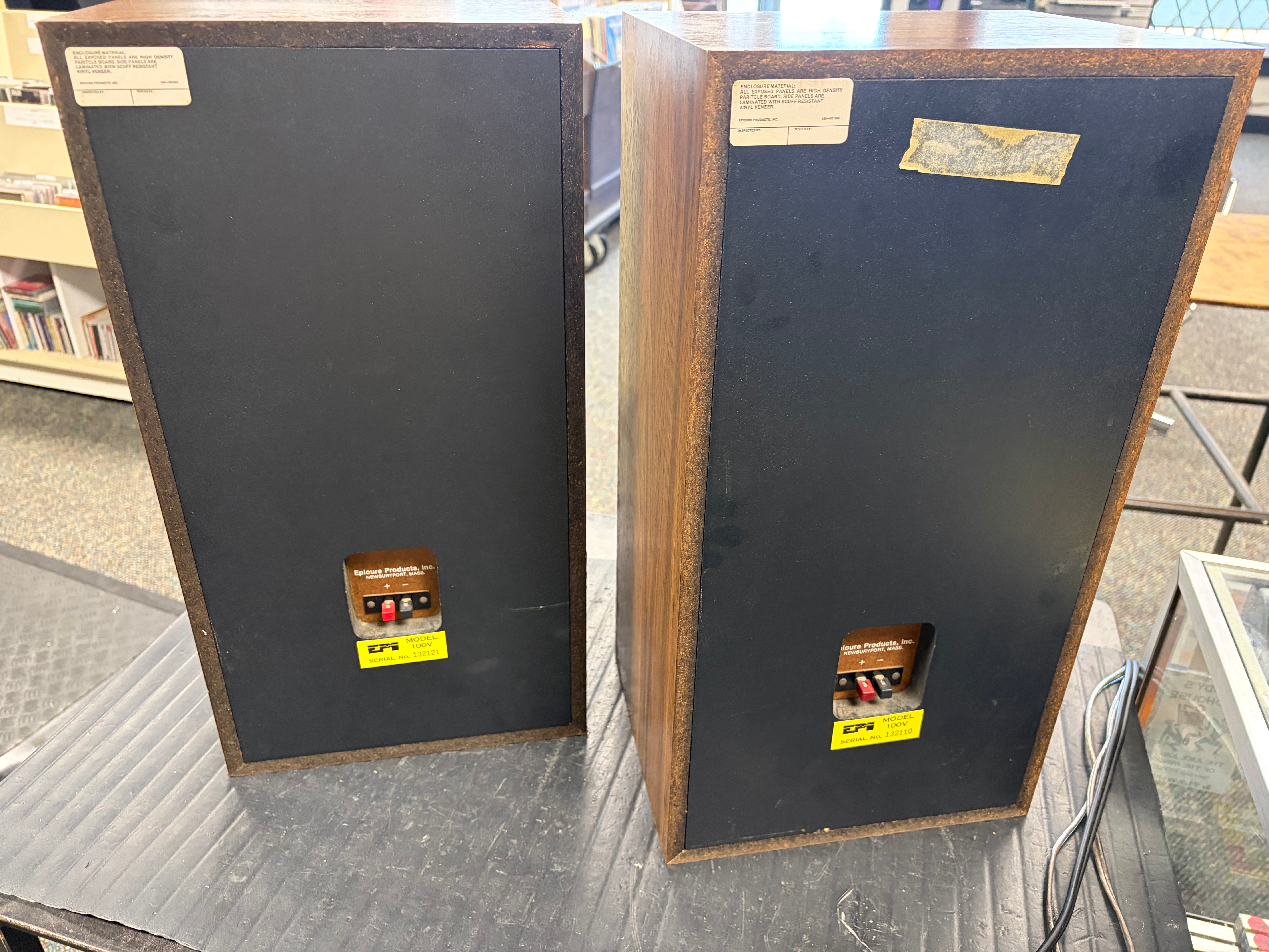 EPI (Epicure Products Inc.) Model 100V Speakers