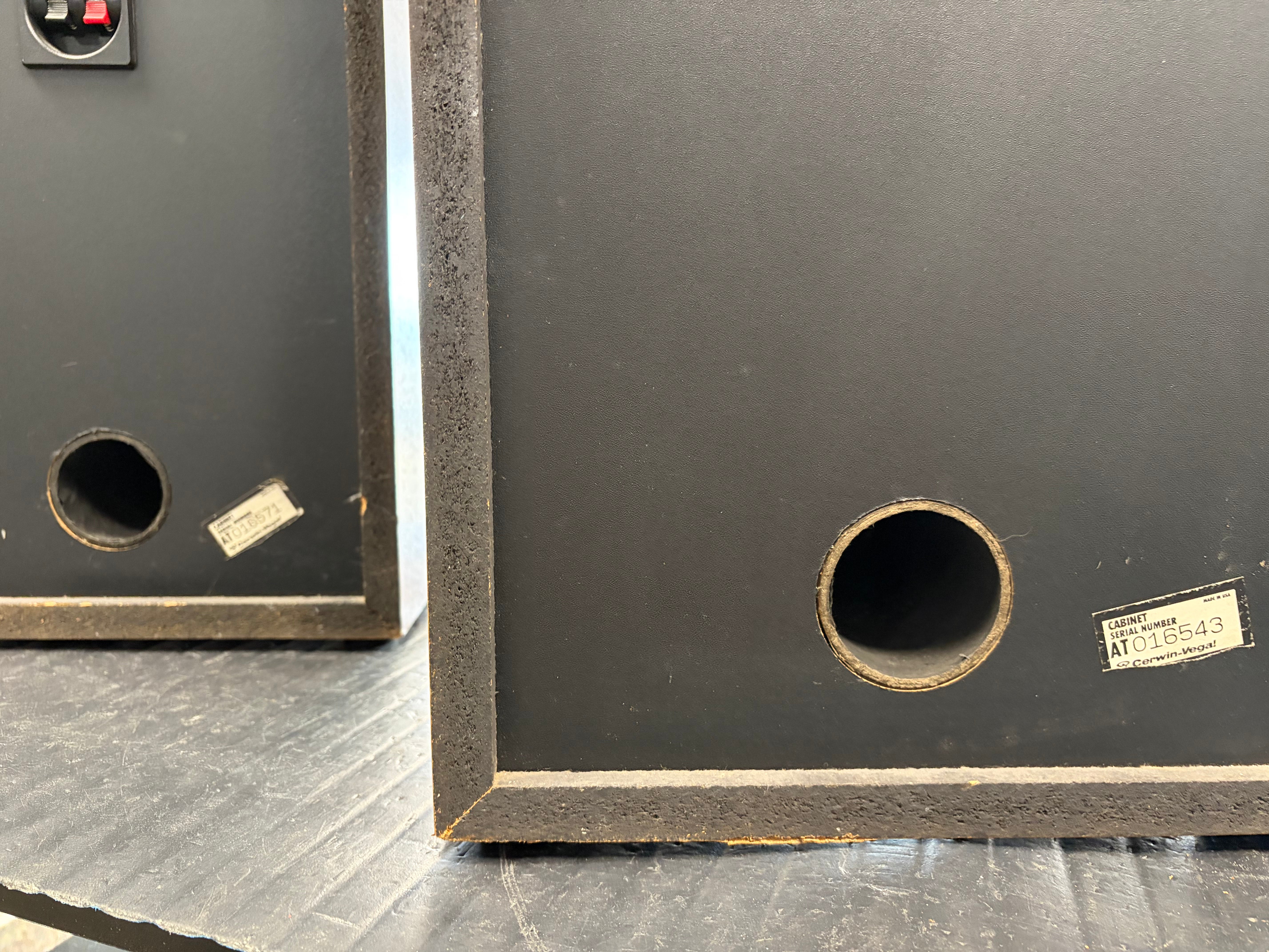 Cerwin-Vega! AT-8 2 Way Speakers
