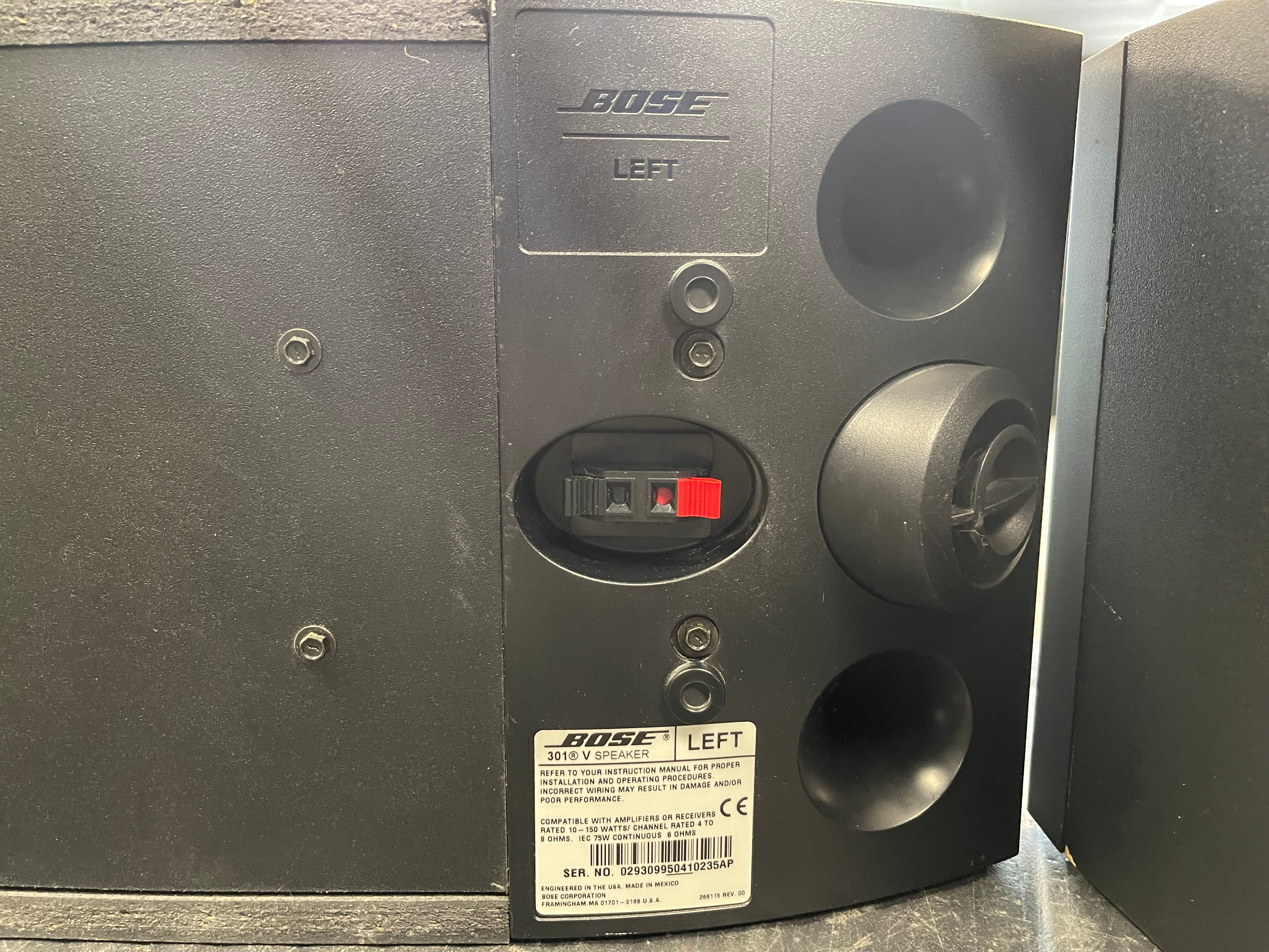 Bose 301 Series V Speakers