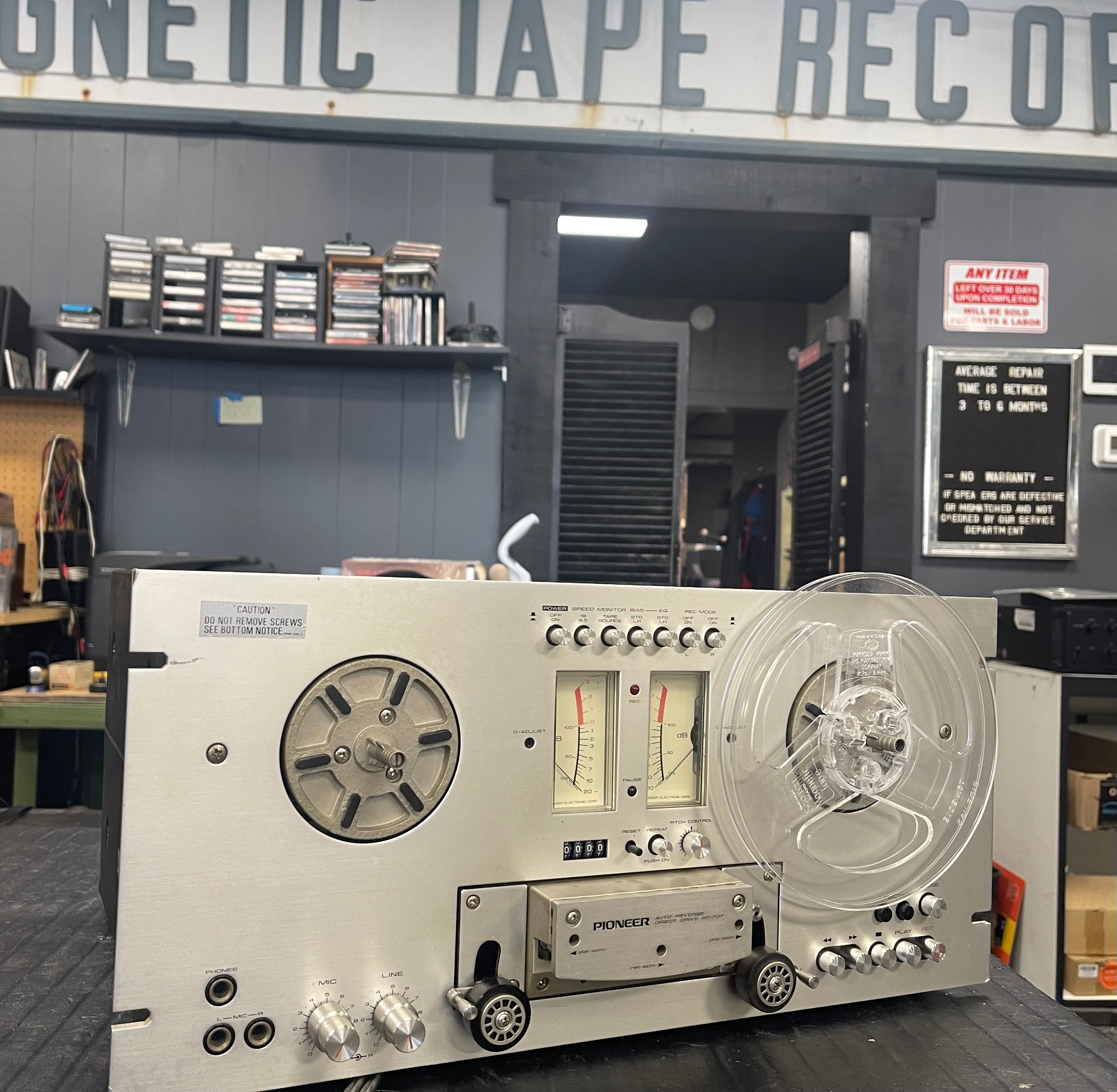 Pioneer RT-707 Reel To Reel