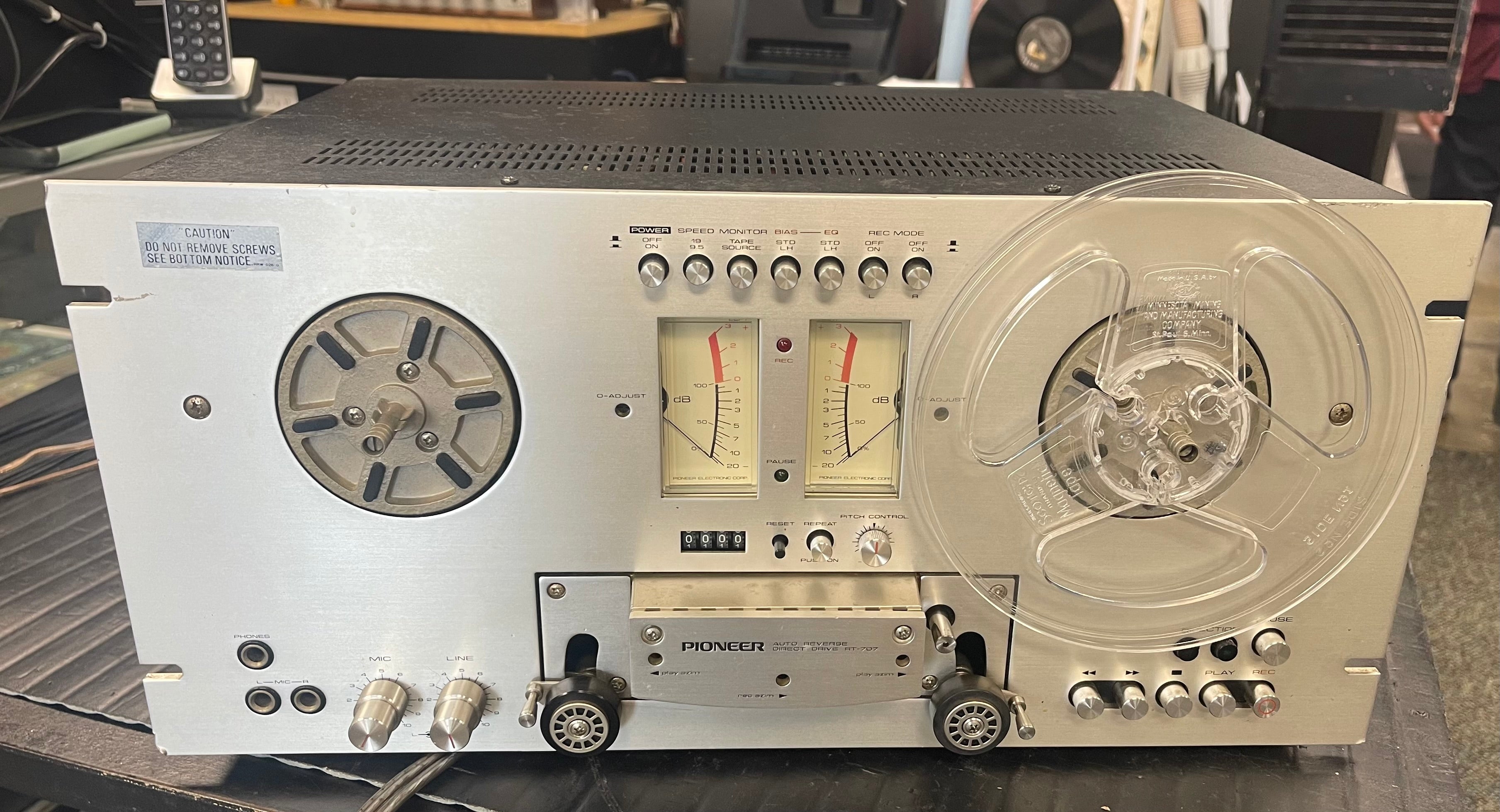 Pioneer RT-707 Reel To Reel