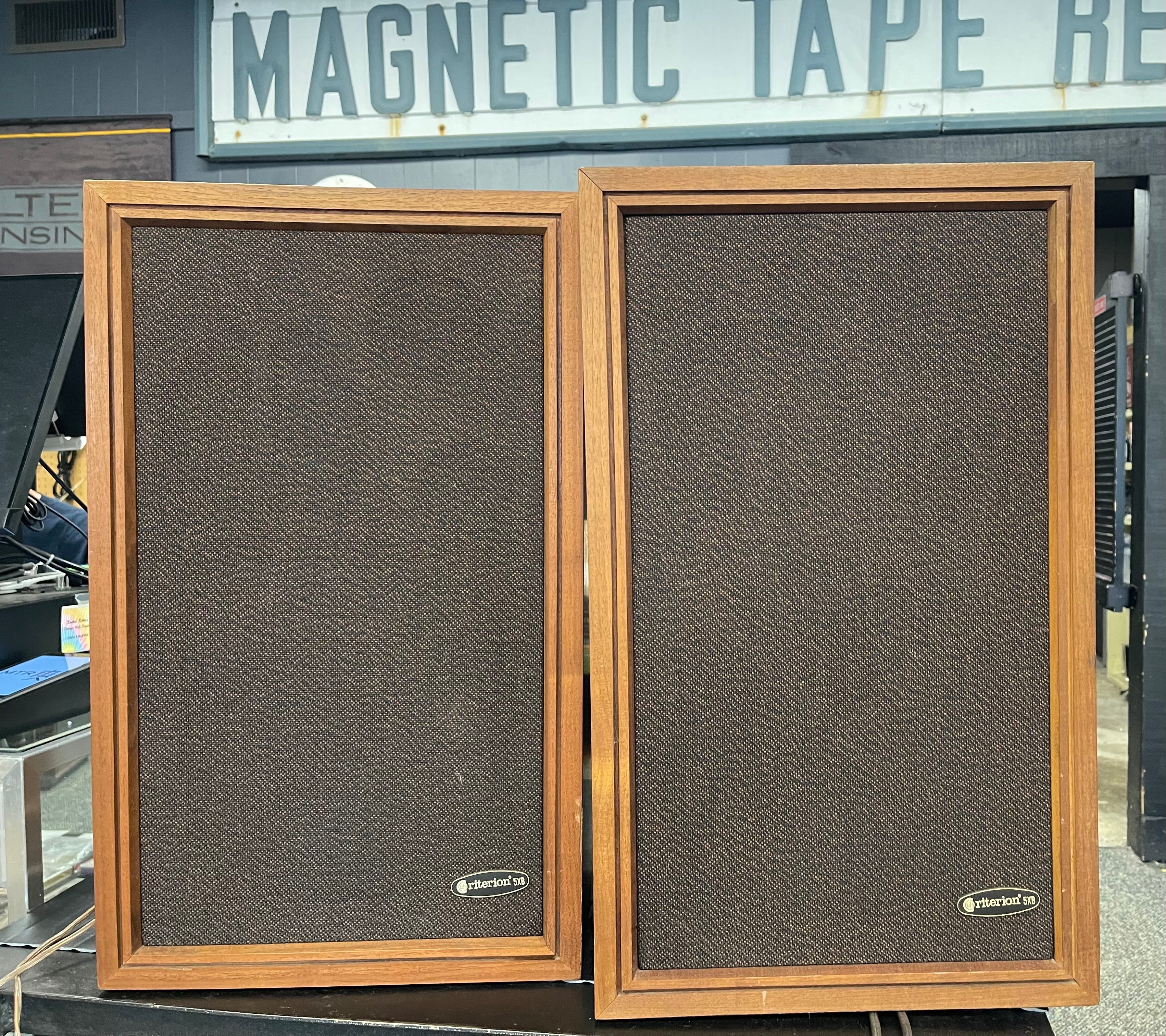Criterion 5XB Speakers