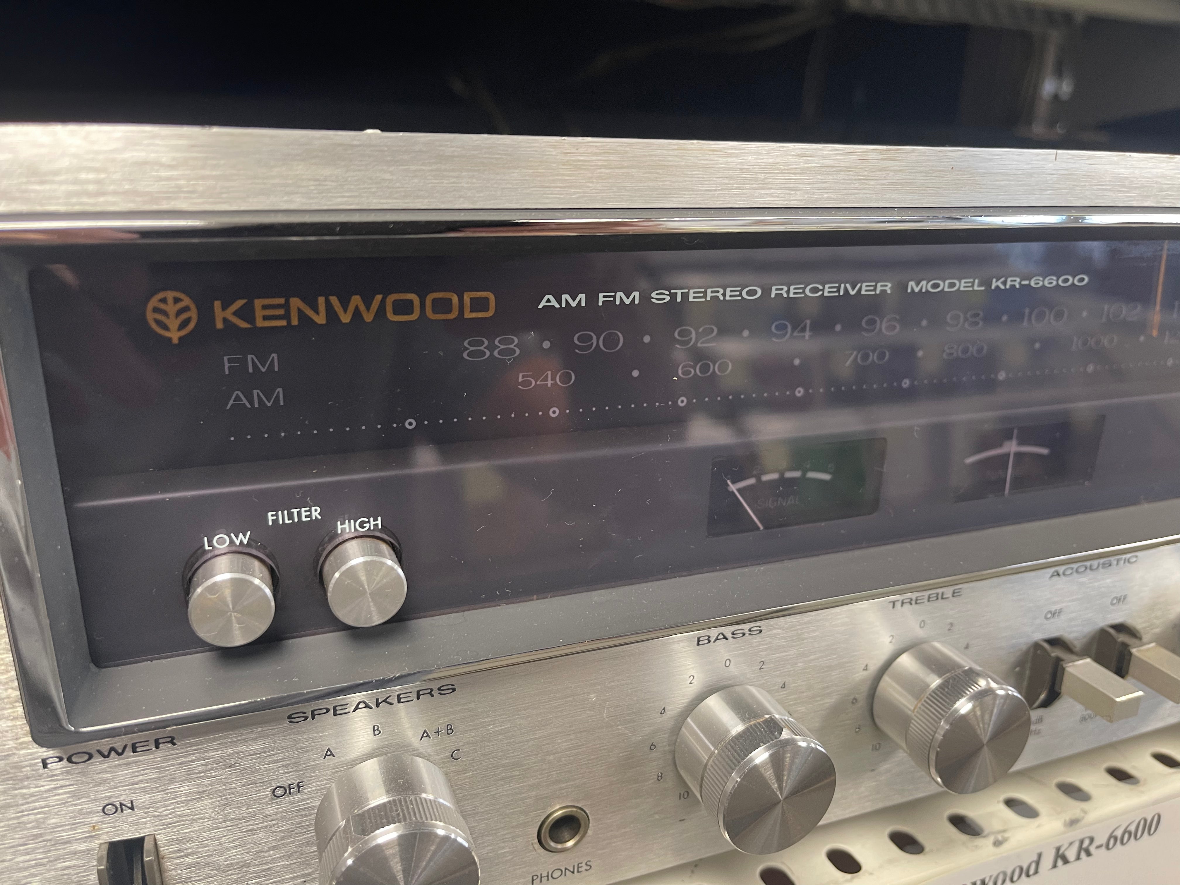 Kenwood KR-6600 Stereo Receiver