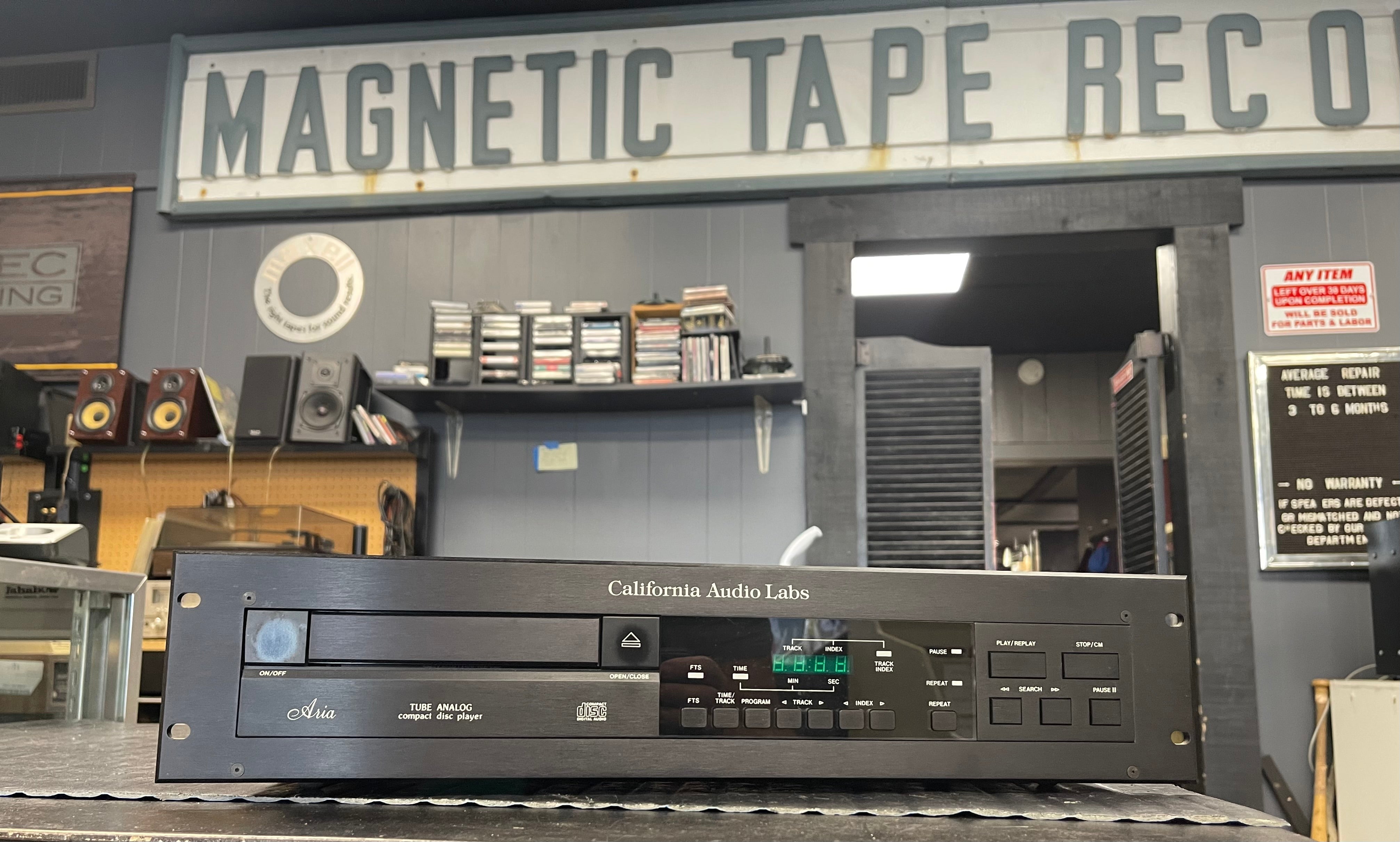 California Audio Labs Aria CD Player