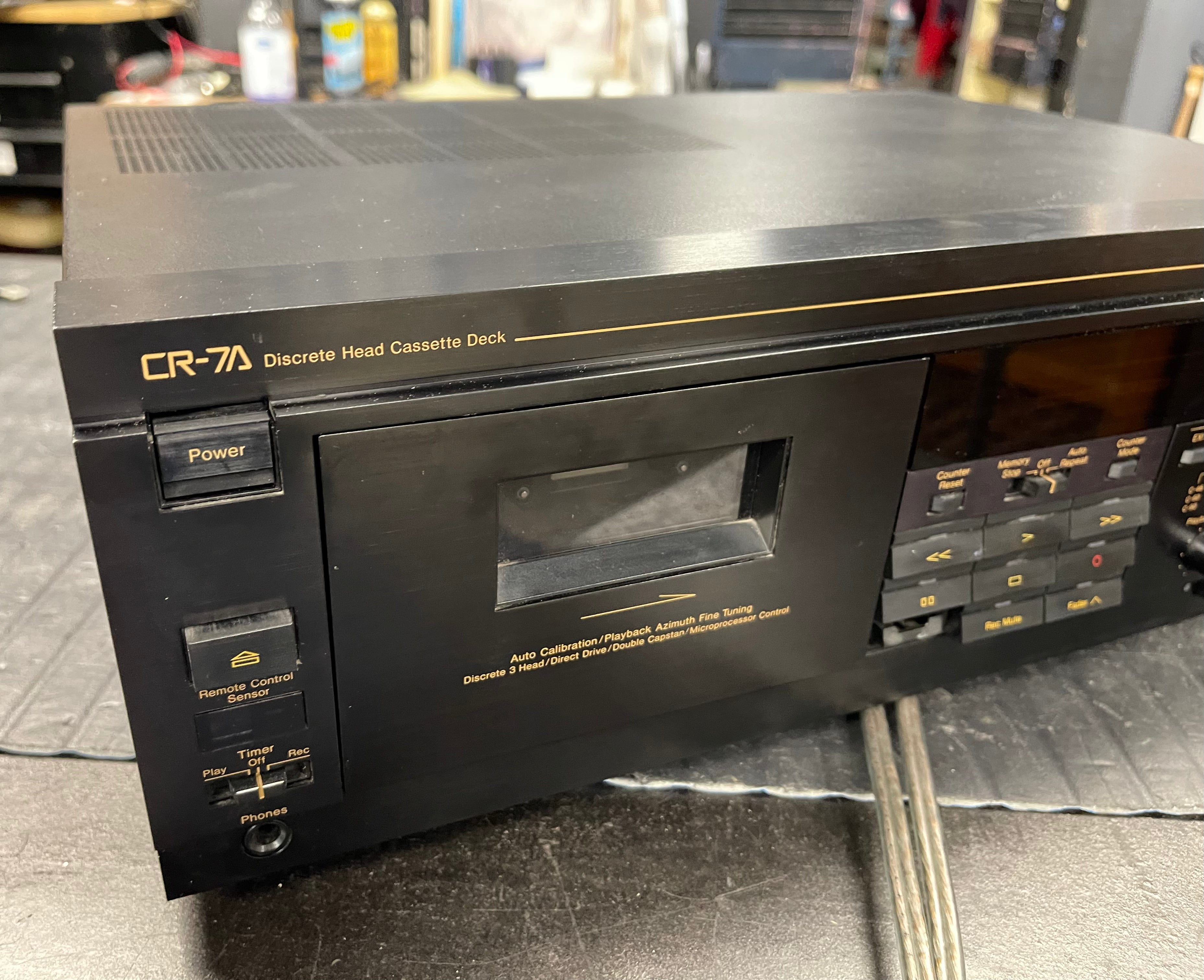 Nakamichi CR-7A Cassette Deck