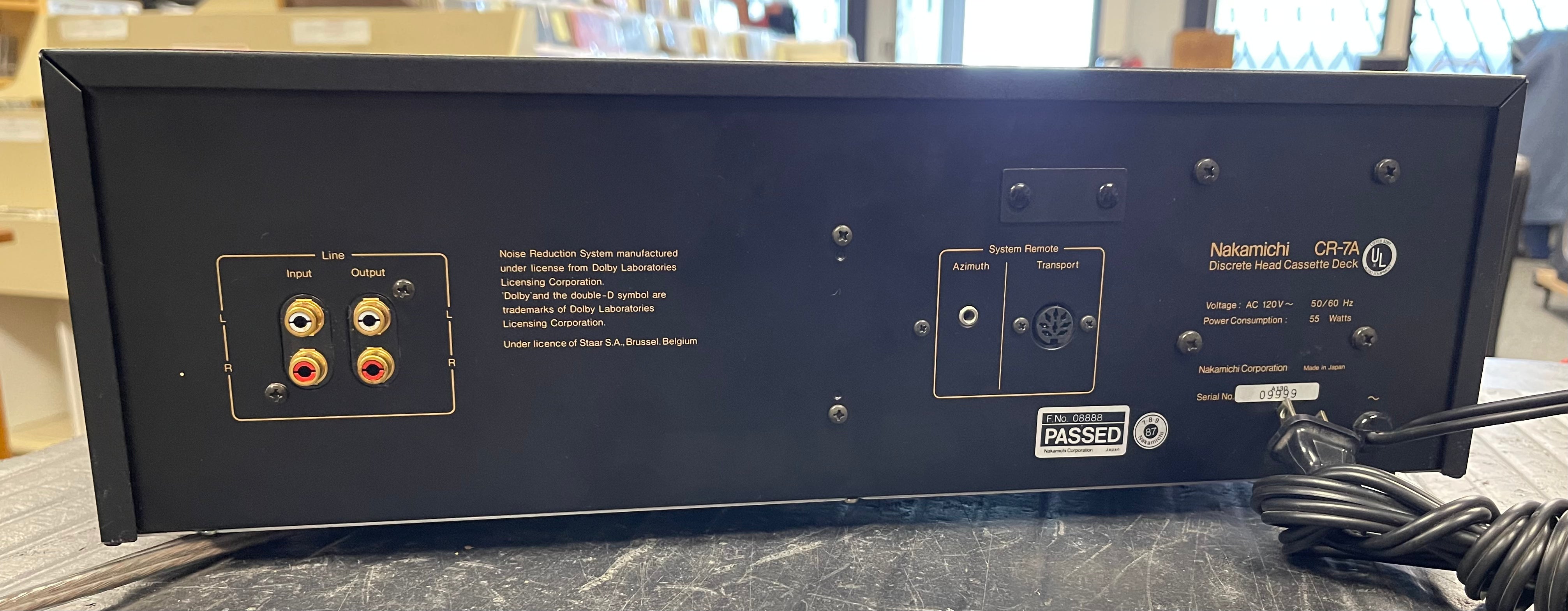 Nakamichi CR-7A Cassette Deck