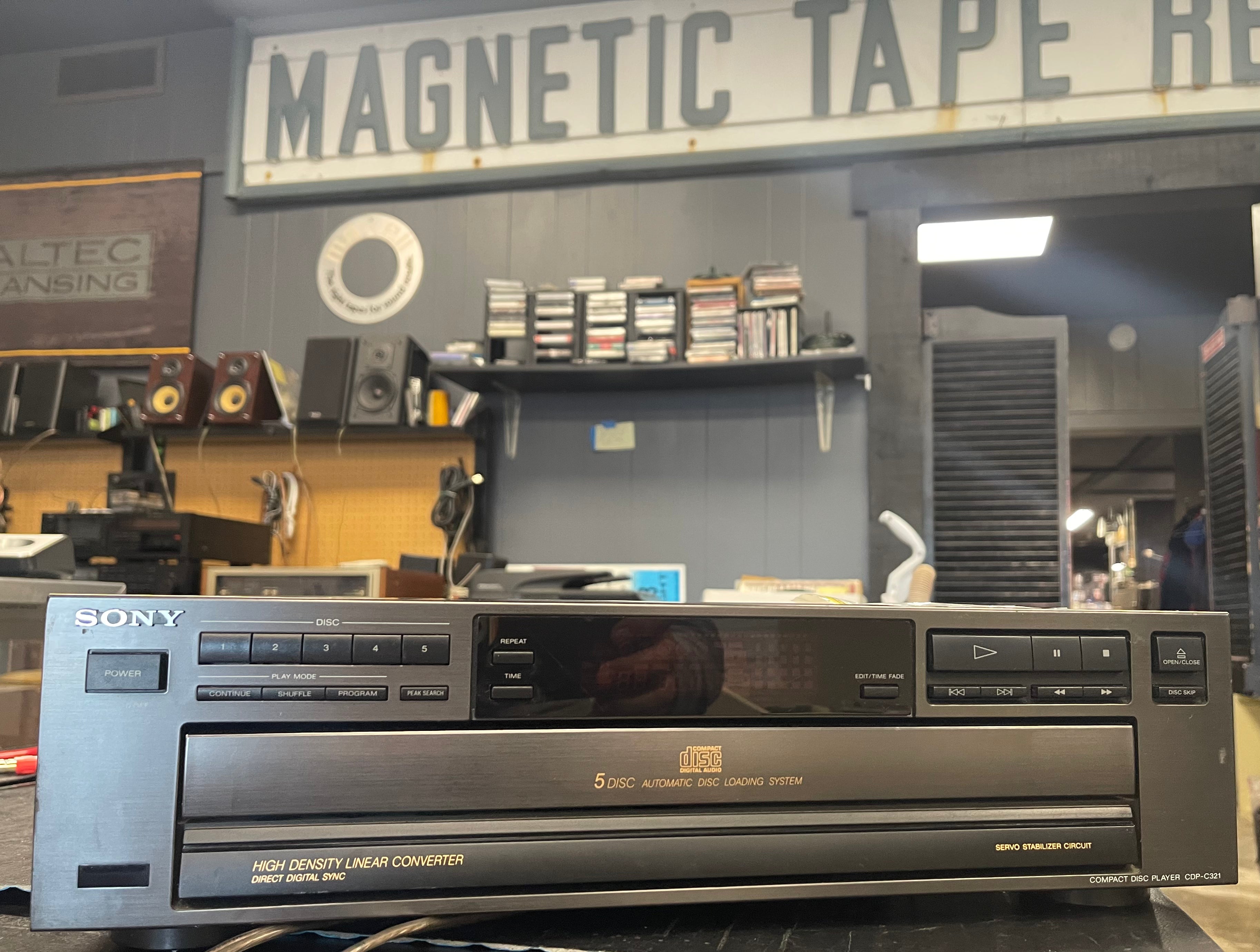 Sony CDP-C321 5 Disc CD Player