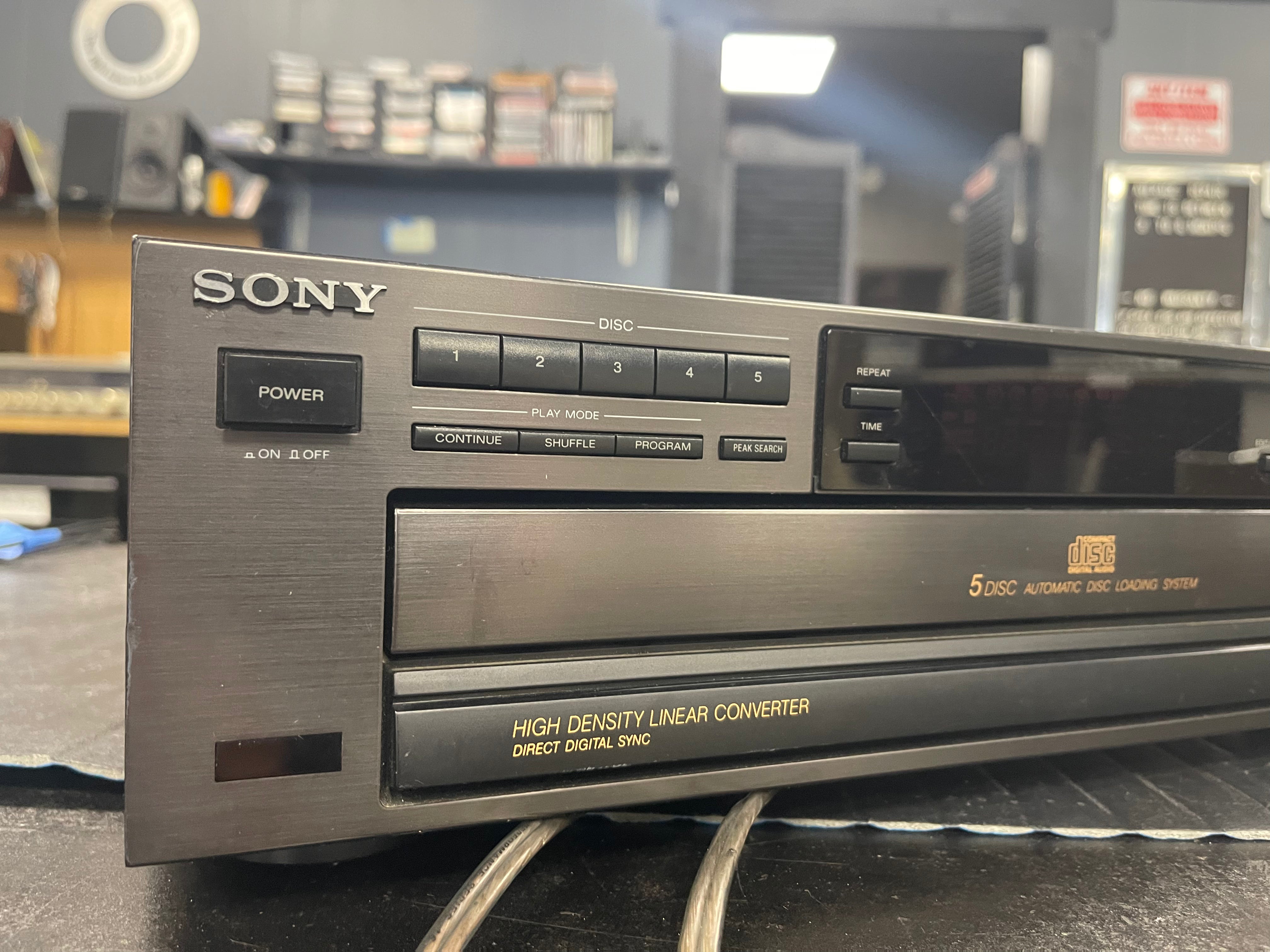 Sony CDP-C321 5 Disc CD Player