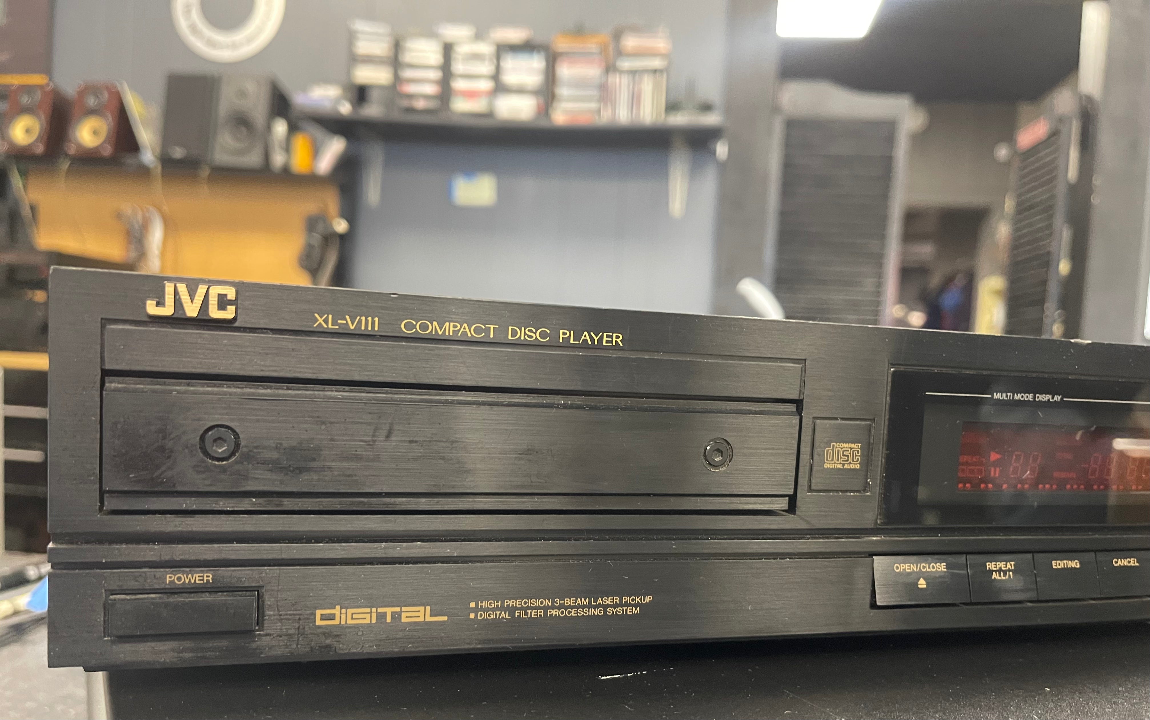 JVC XL-V111 Single Drawer CD Player