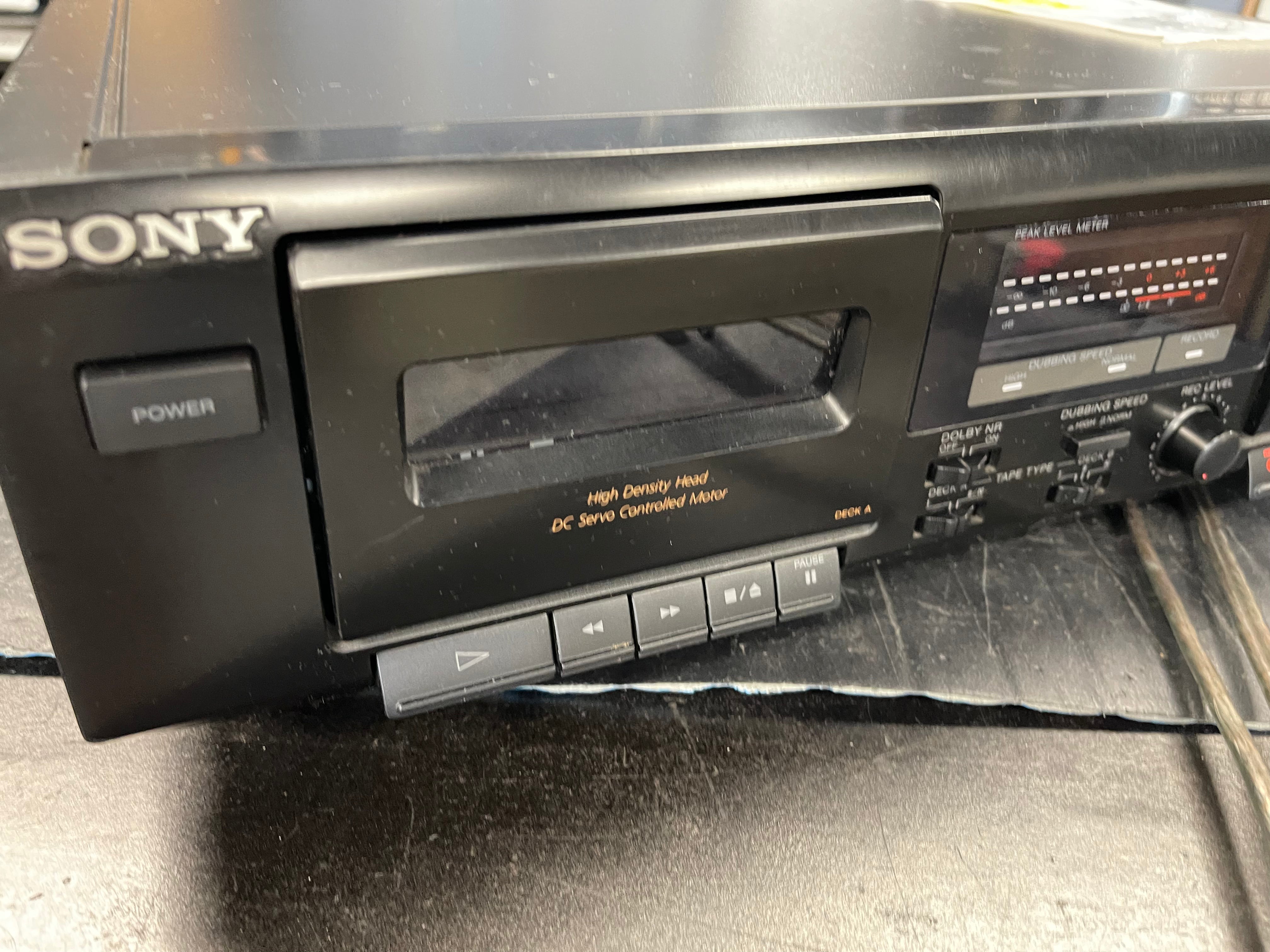 Sony TC-WE305 Dual Deck Cassette Player/Recorder