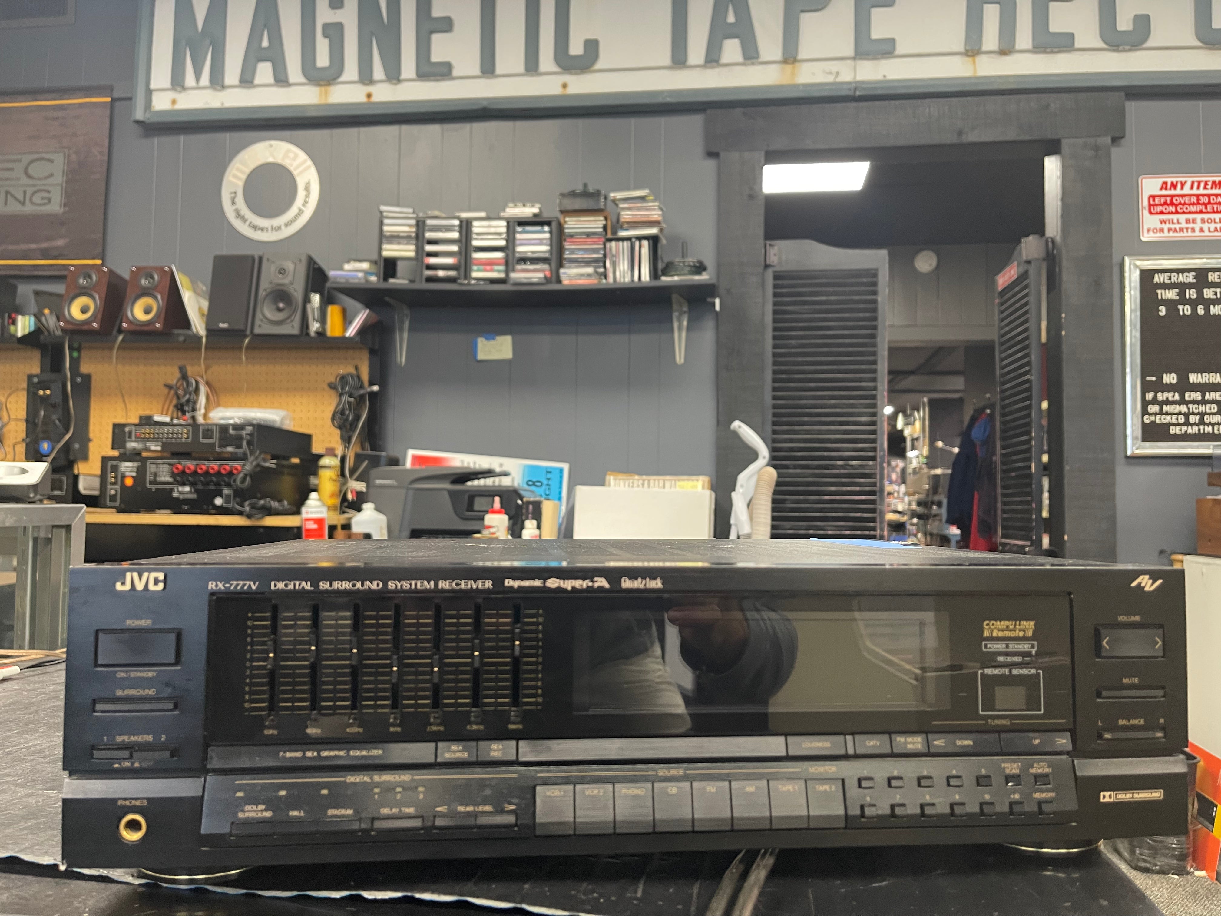 JVC RX777V Receiver W/EQ