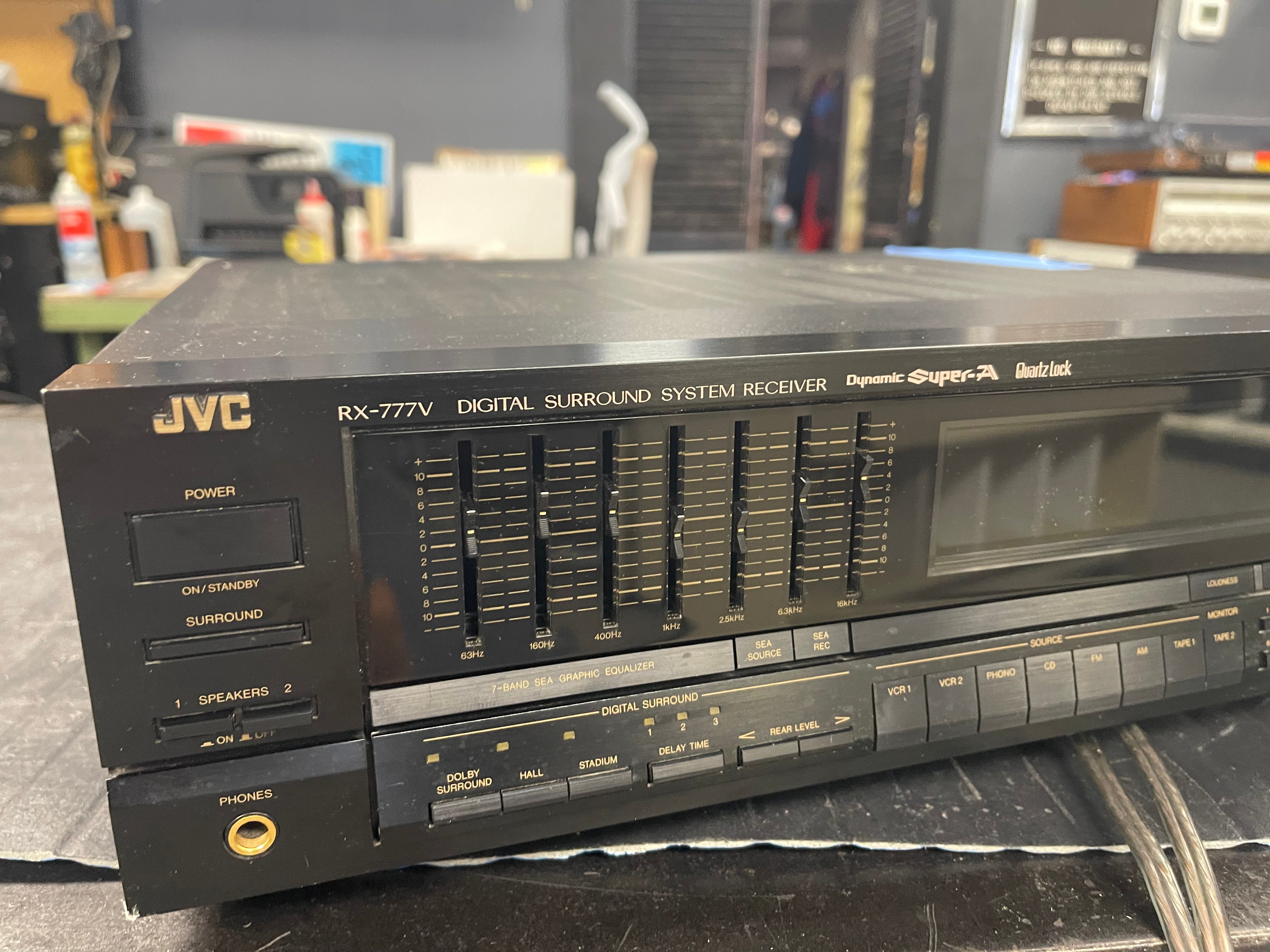 JVC RX777V Receiver W/EQ