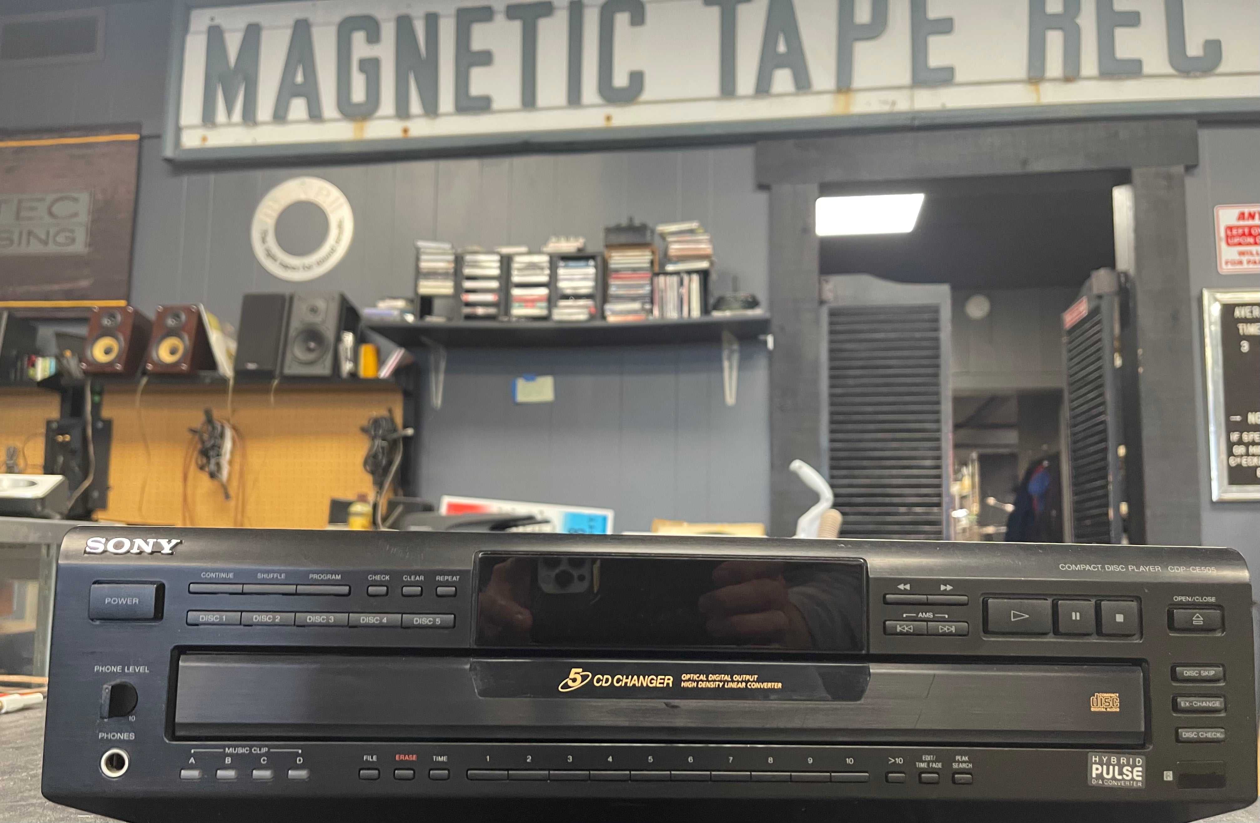 Sony CDP-CE505 Multi CD Player