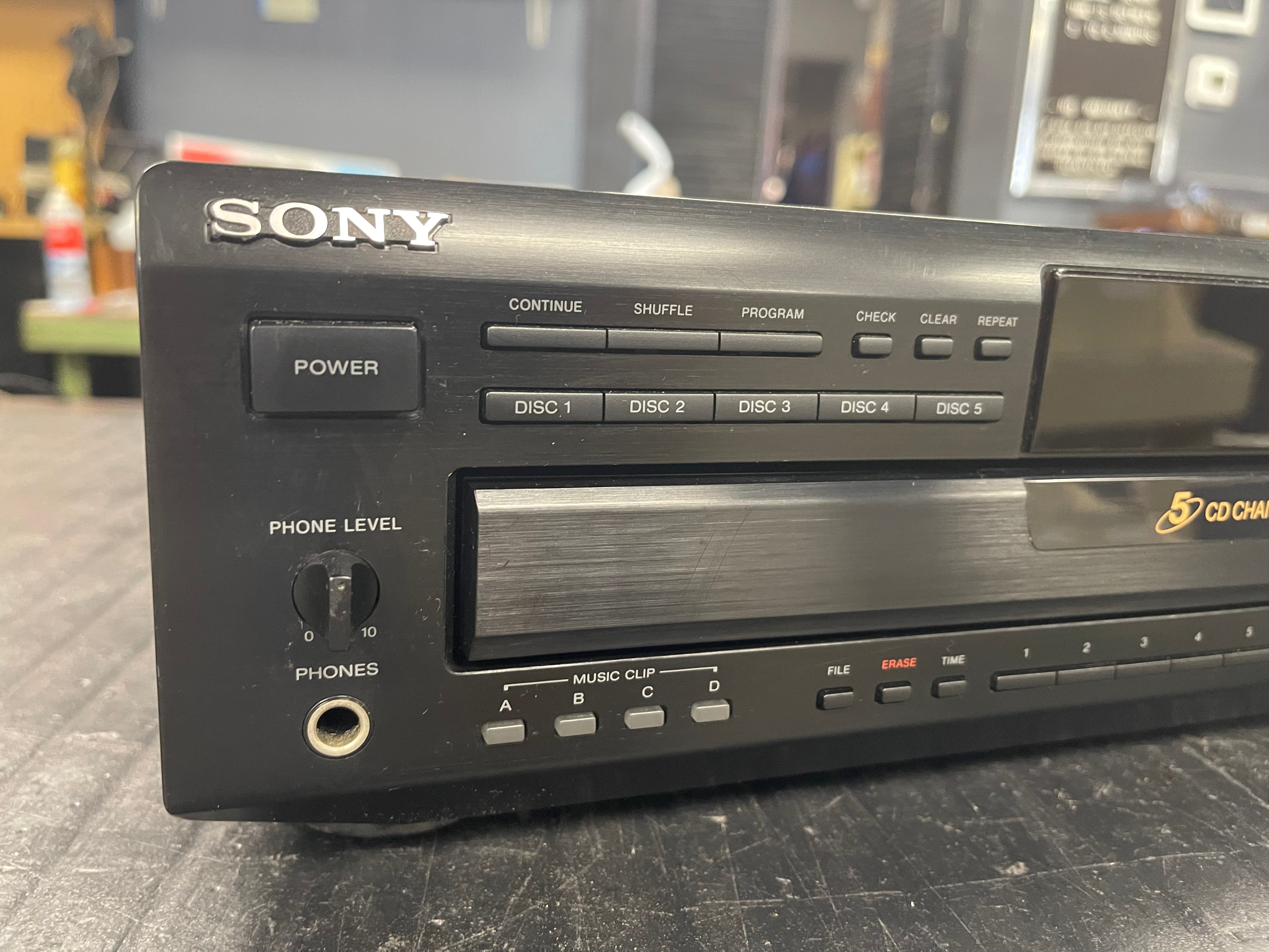 Sony CDP-CE505 Multi CD Player
