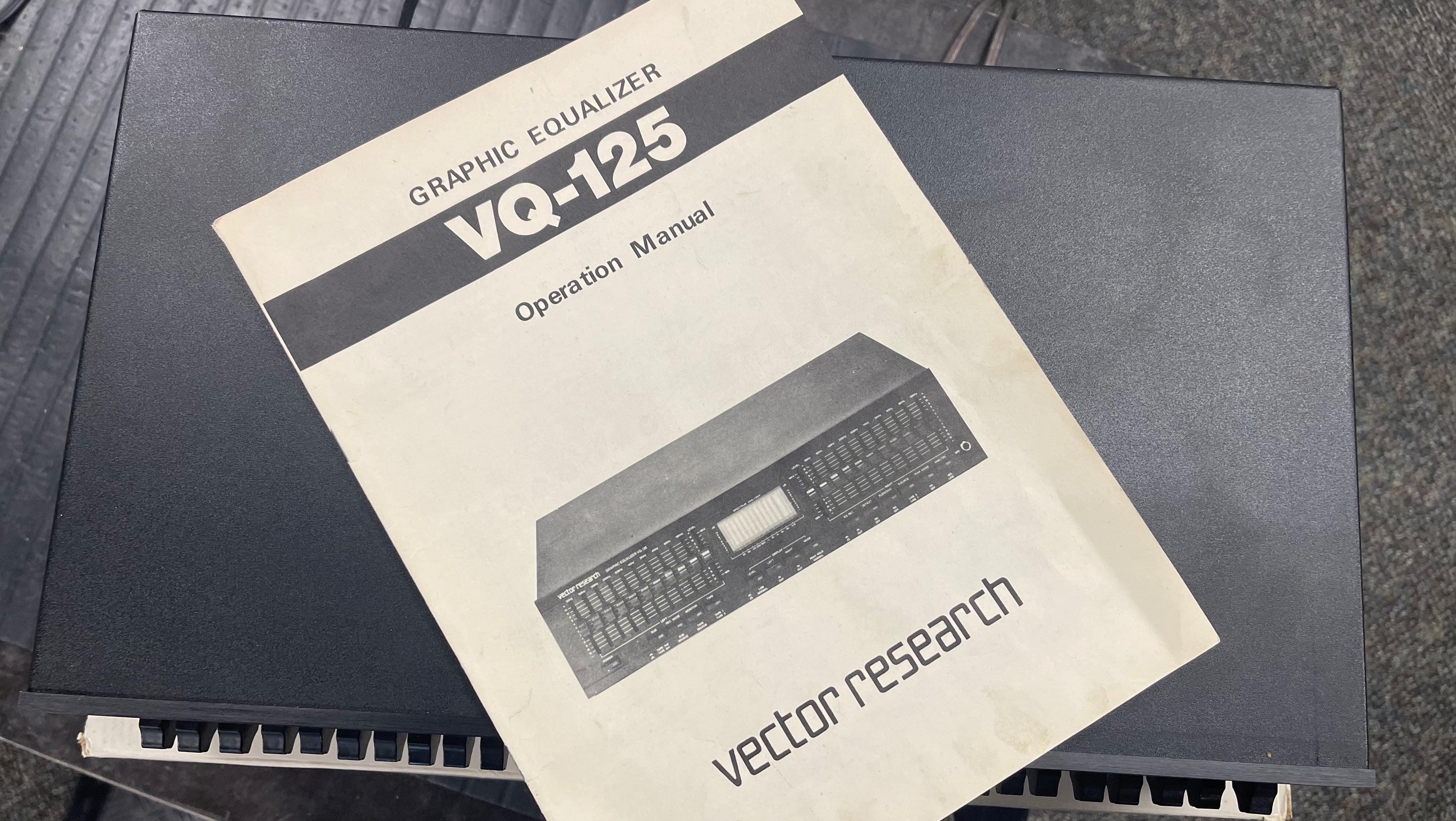 Vector Research VQ-125 Graphic 10 Band EQ
