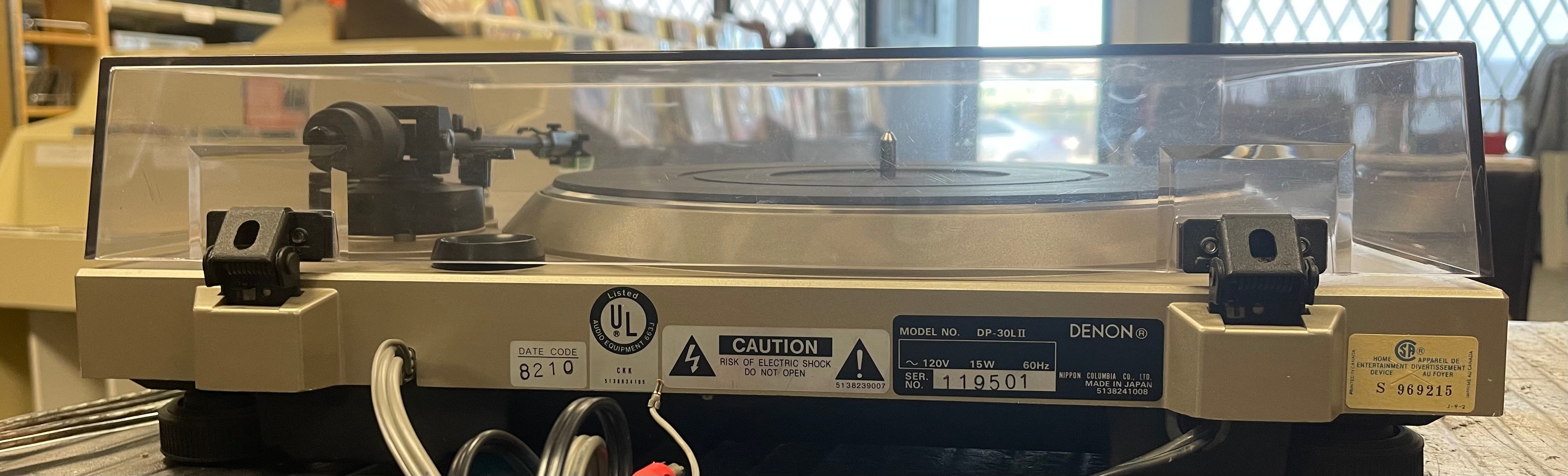 Denon DP-30II Turntable