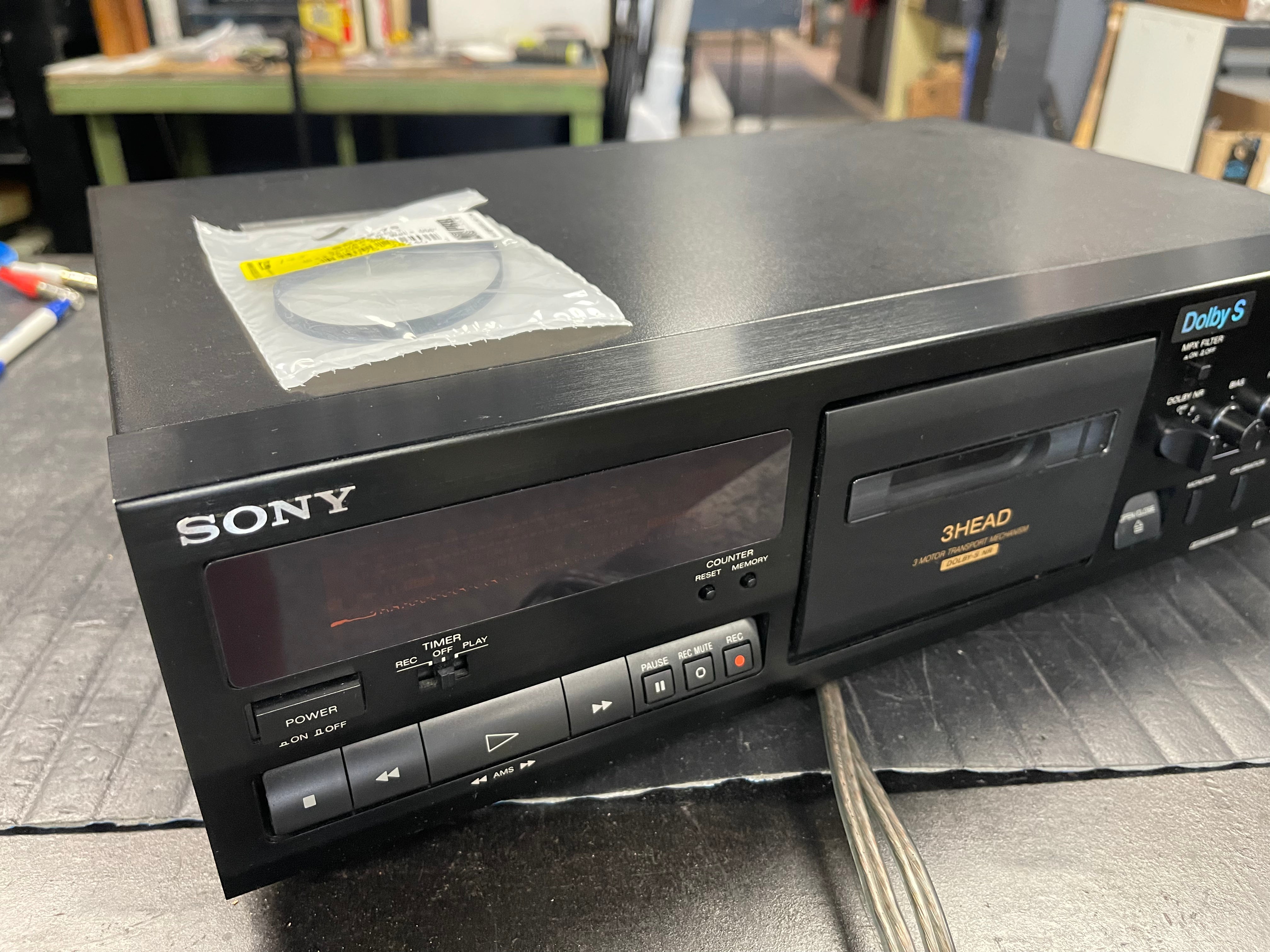 Sony TC-K611S 3 Head Cassette Tape Deck