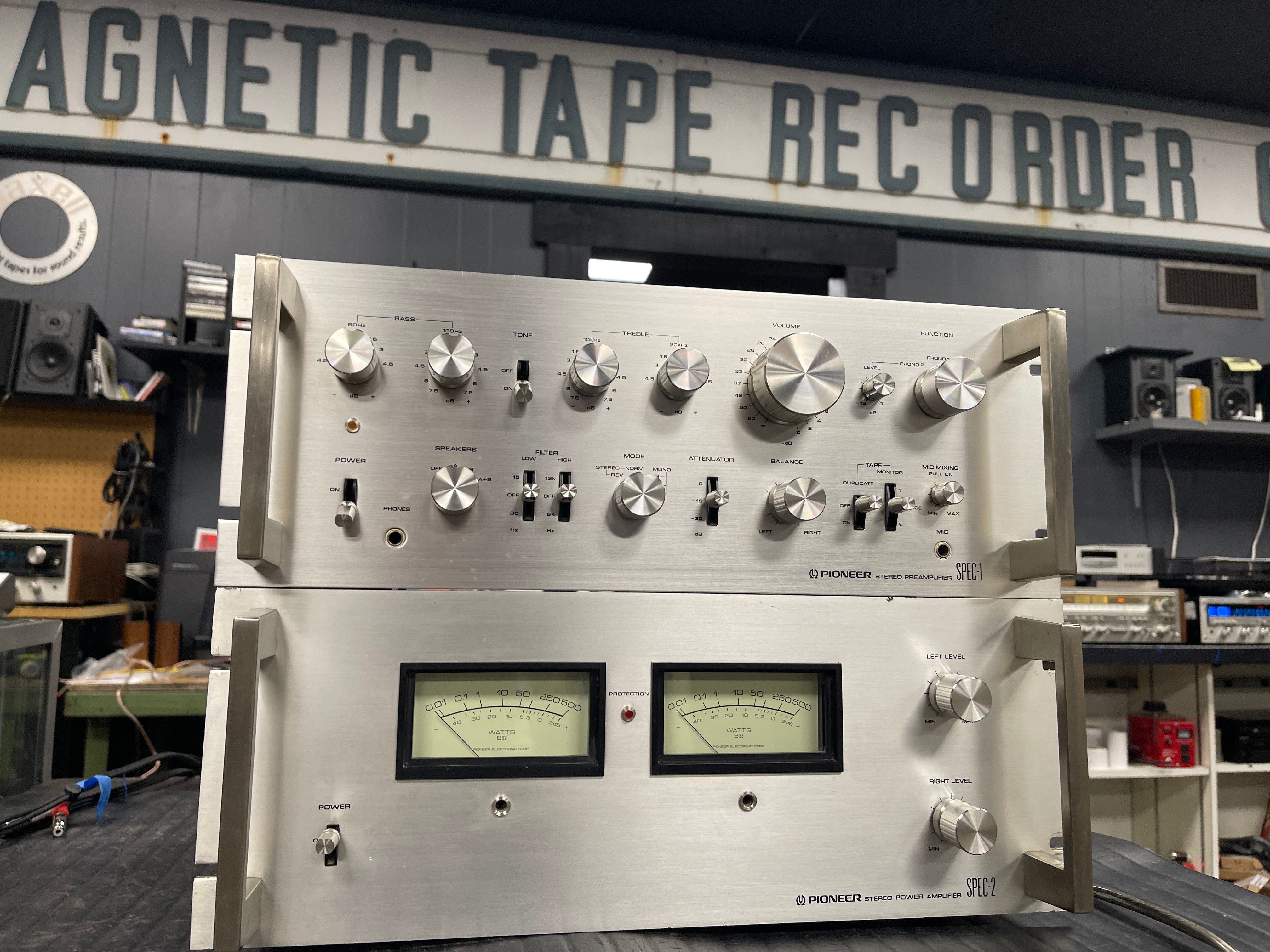 Pioneer SPEC-1/SPEC-2 Combo Set