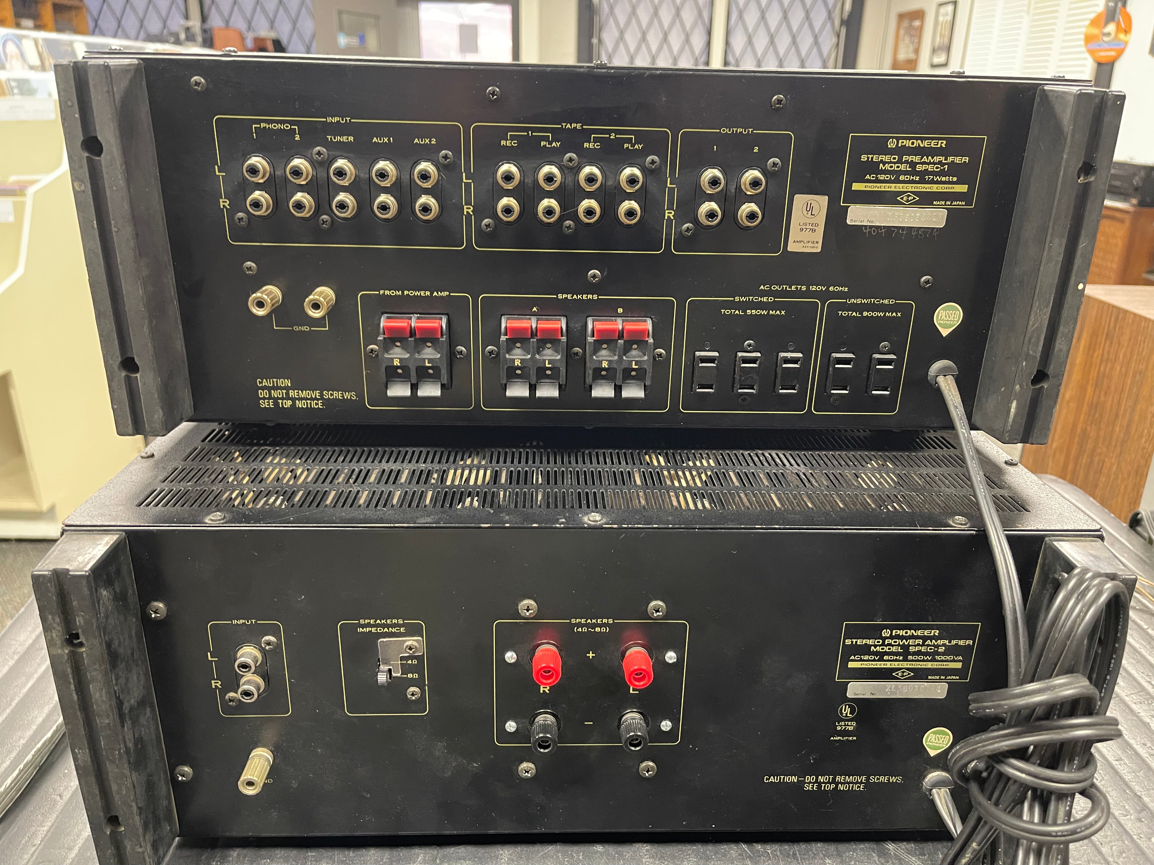 Pioneer SPEC-1/SPEC-2 Combo Set