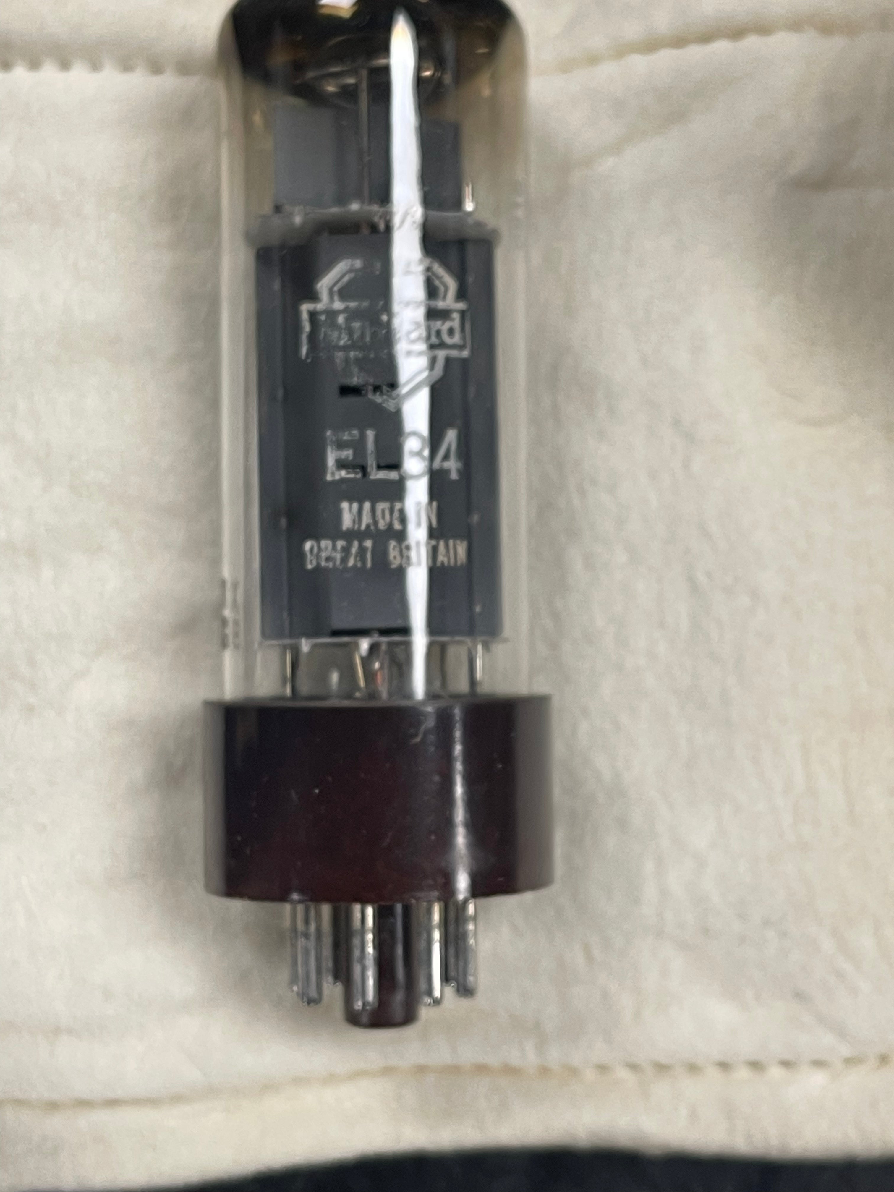 NOS Matched Quad Mullard EL34 Output Tubes