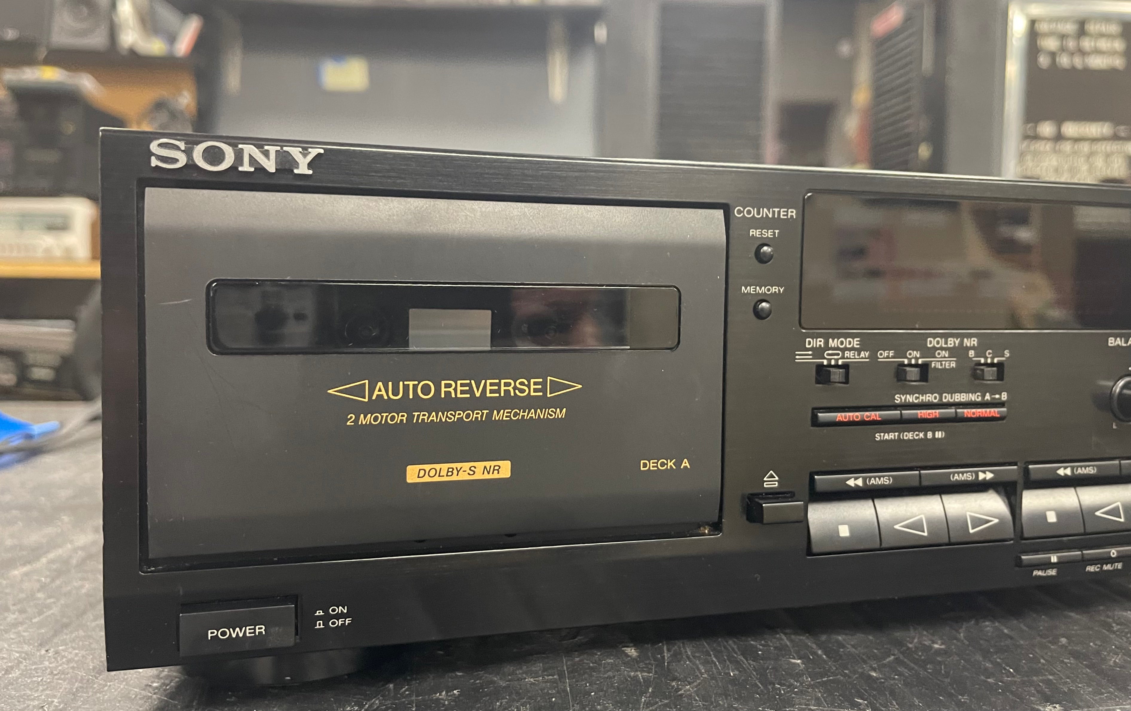 Sony TC WR635S Double Cassette Deck