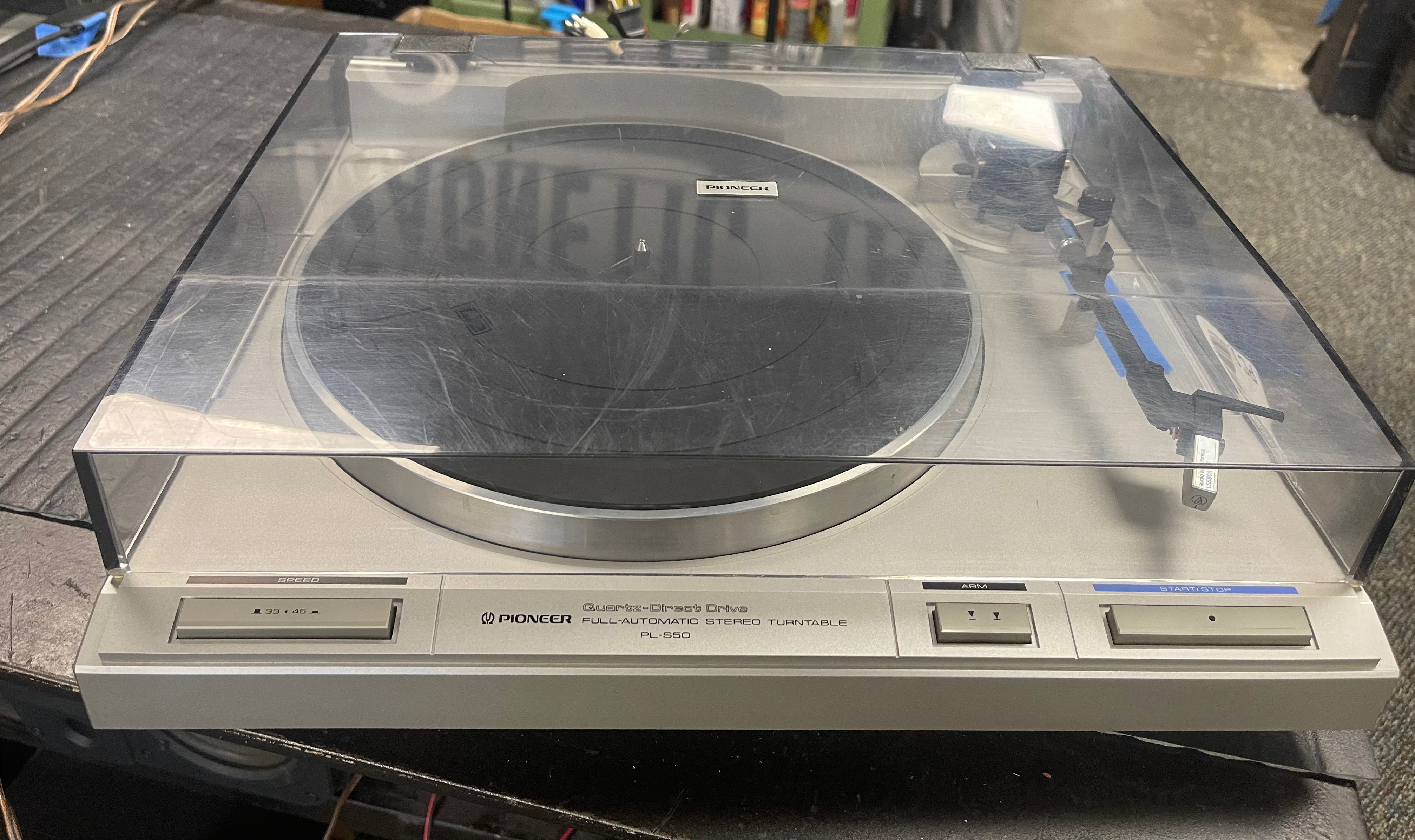 Pioneer PL-S50 Direct Drive Turntable