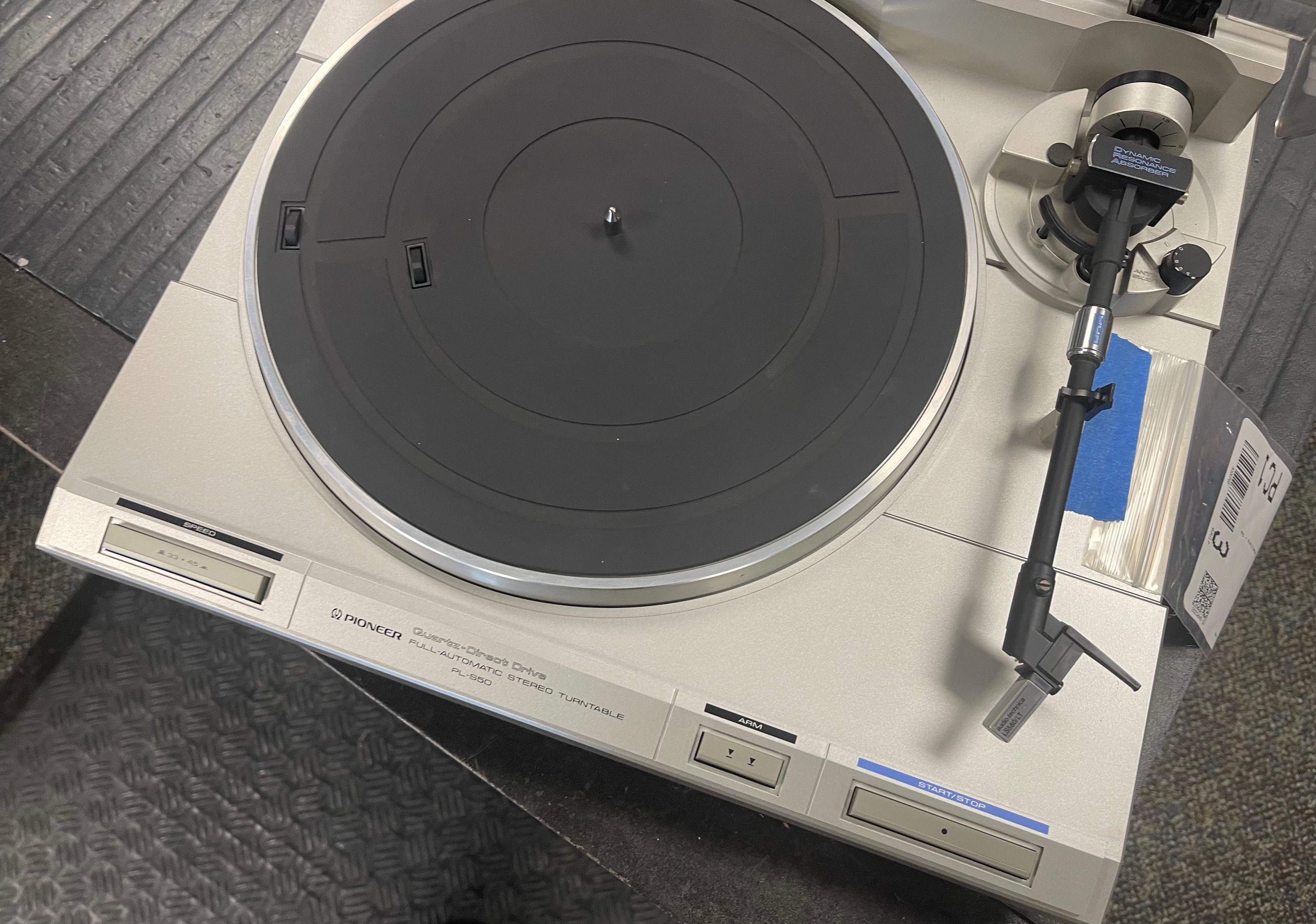 Pioneer PL-S50 Direct Drive Turntable