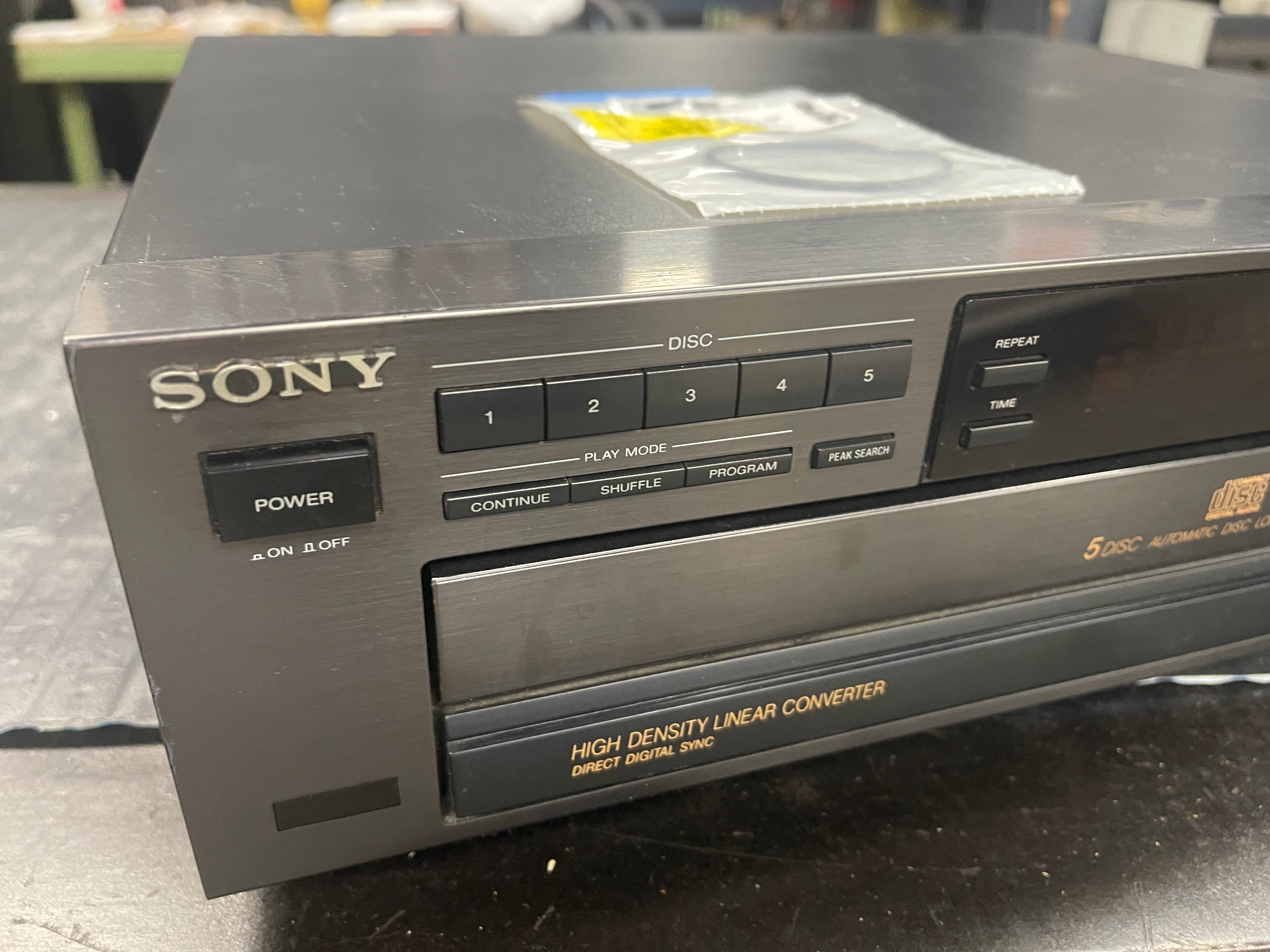 Sony CDP-C321 5 Disc CD Changer