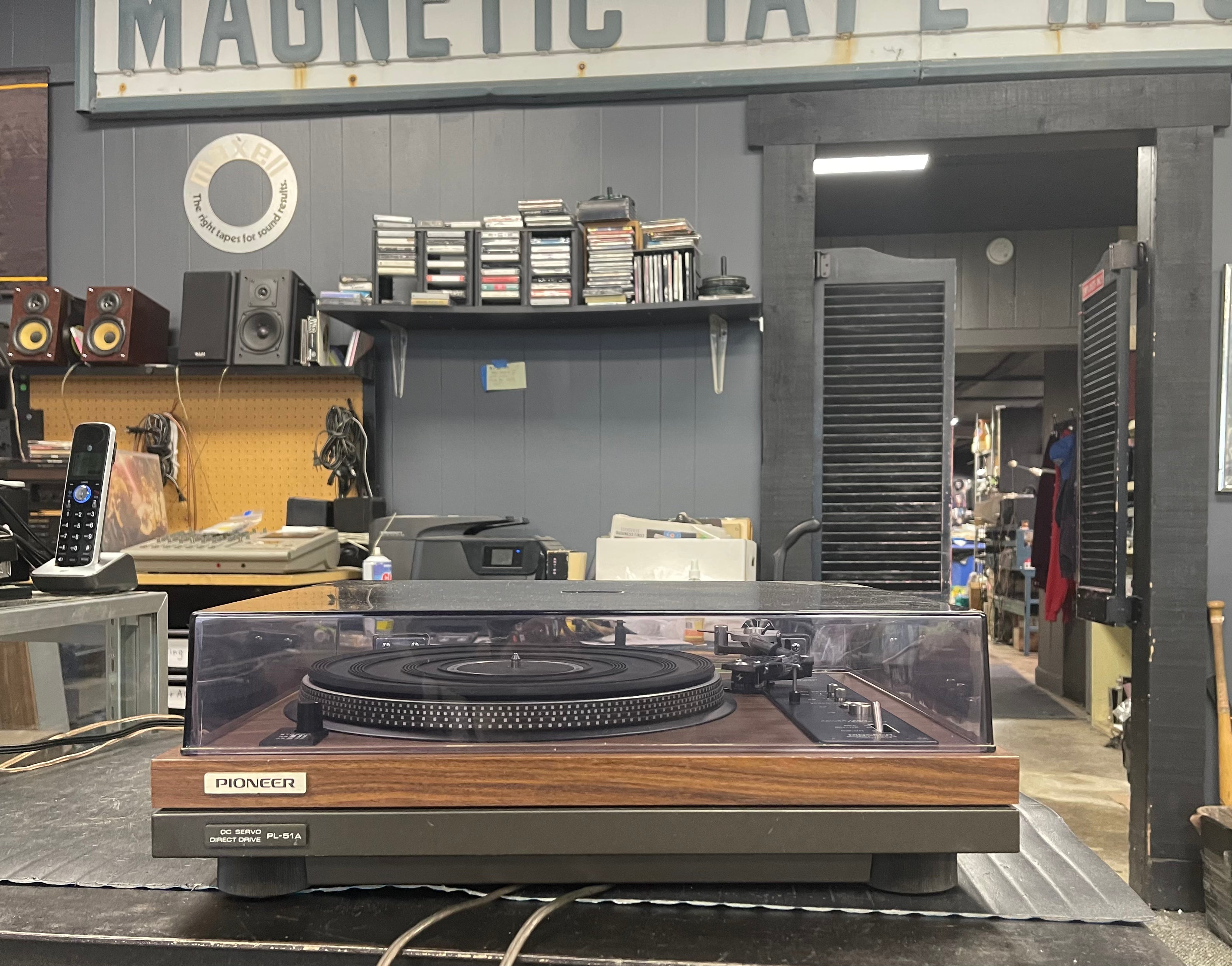 Pioneer PL 51A Direct Drive Turntable