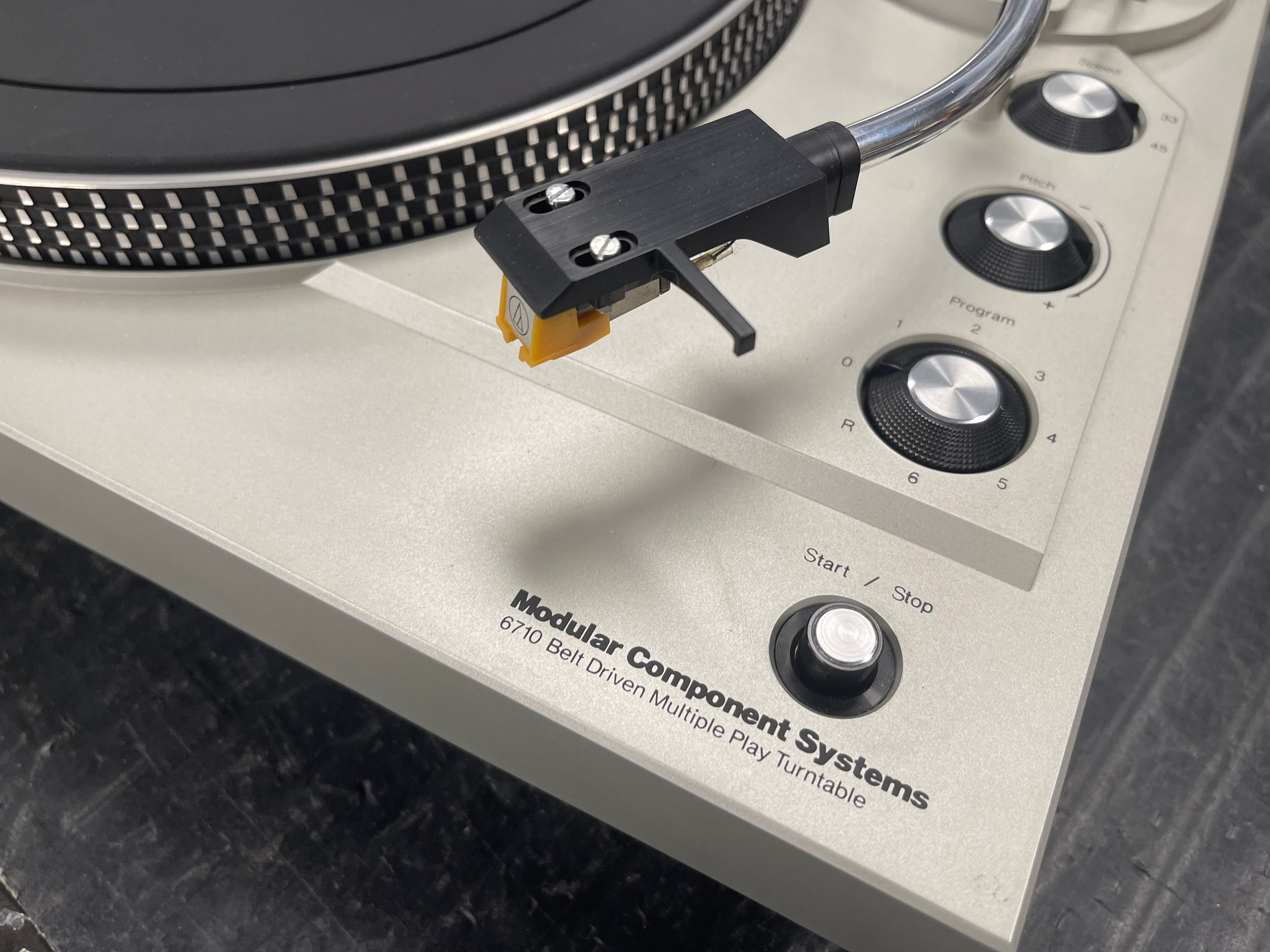 MCS 6710 Belt Driven Multi Play Turntable With Stacking Spindle
