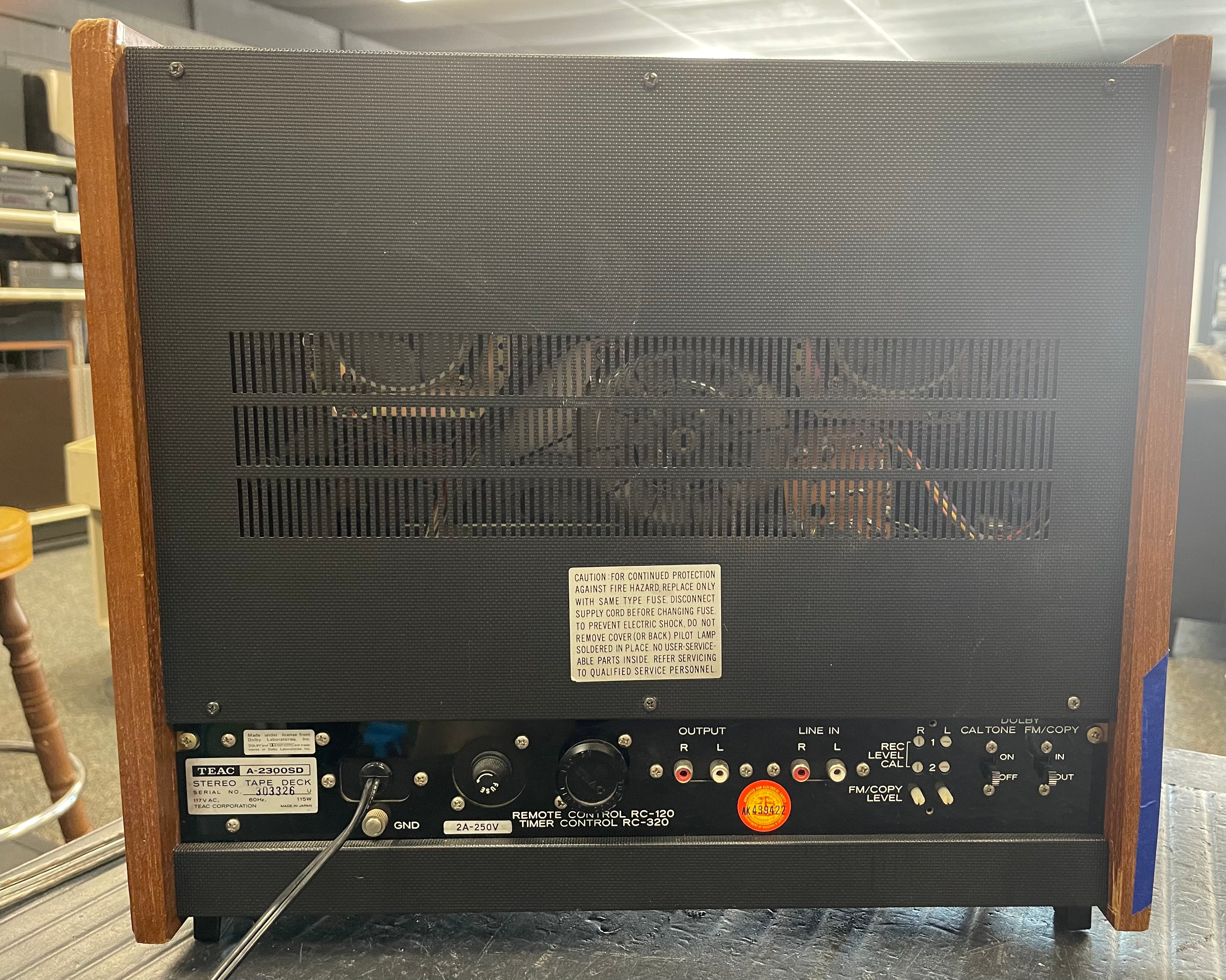 TEAC A-2300SD Reel To Reel Player