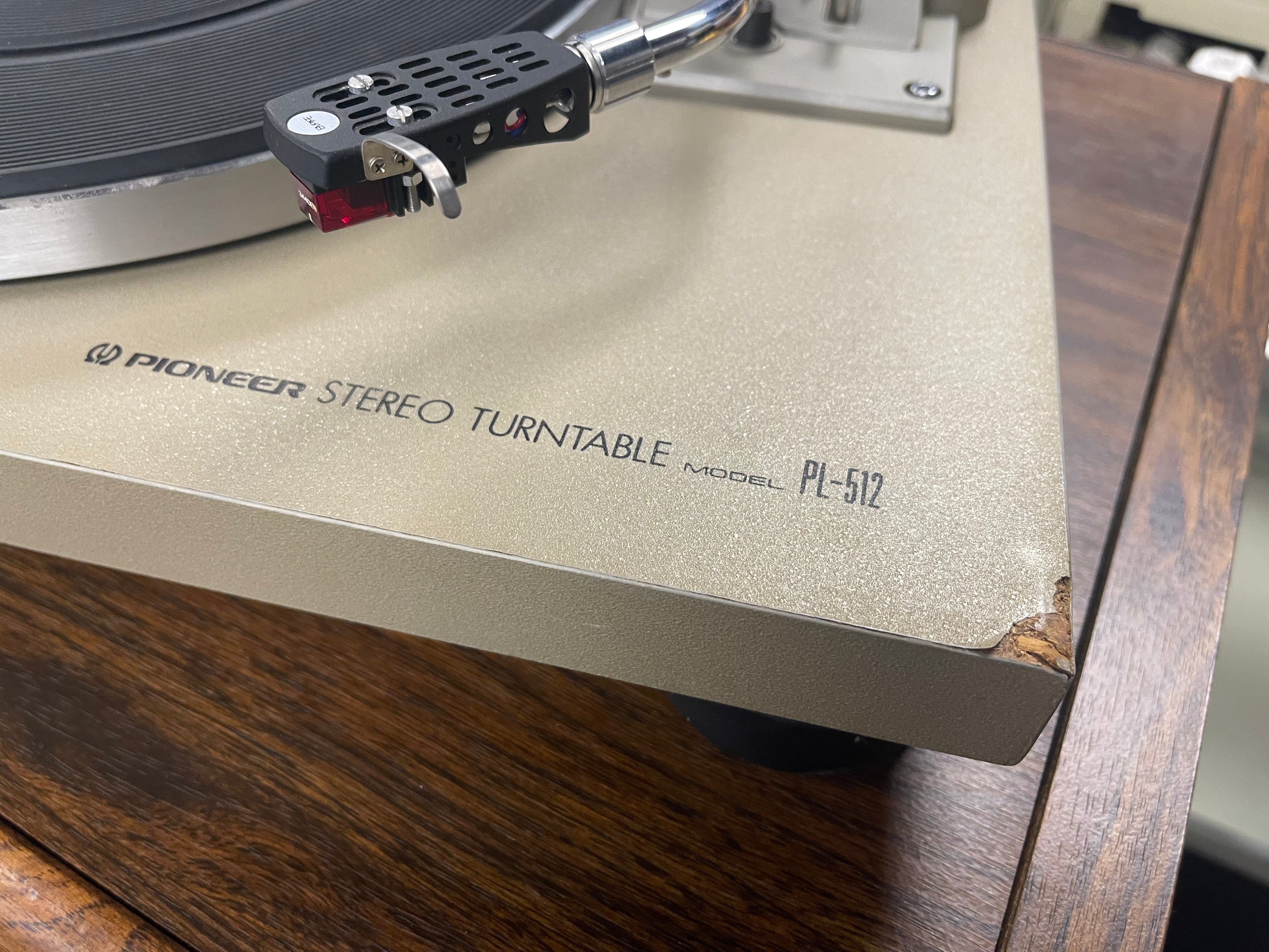 Pioneer PL-512 Turntable